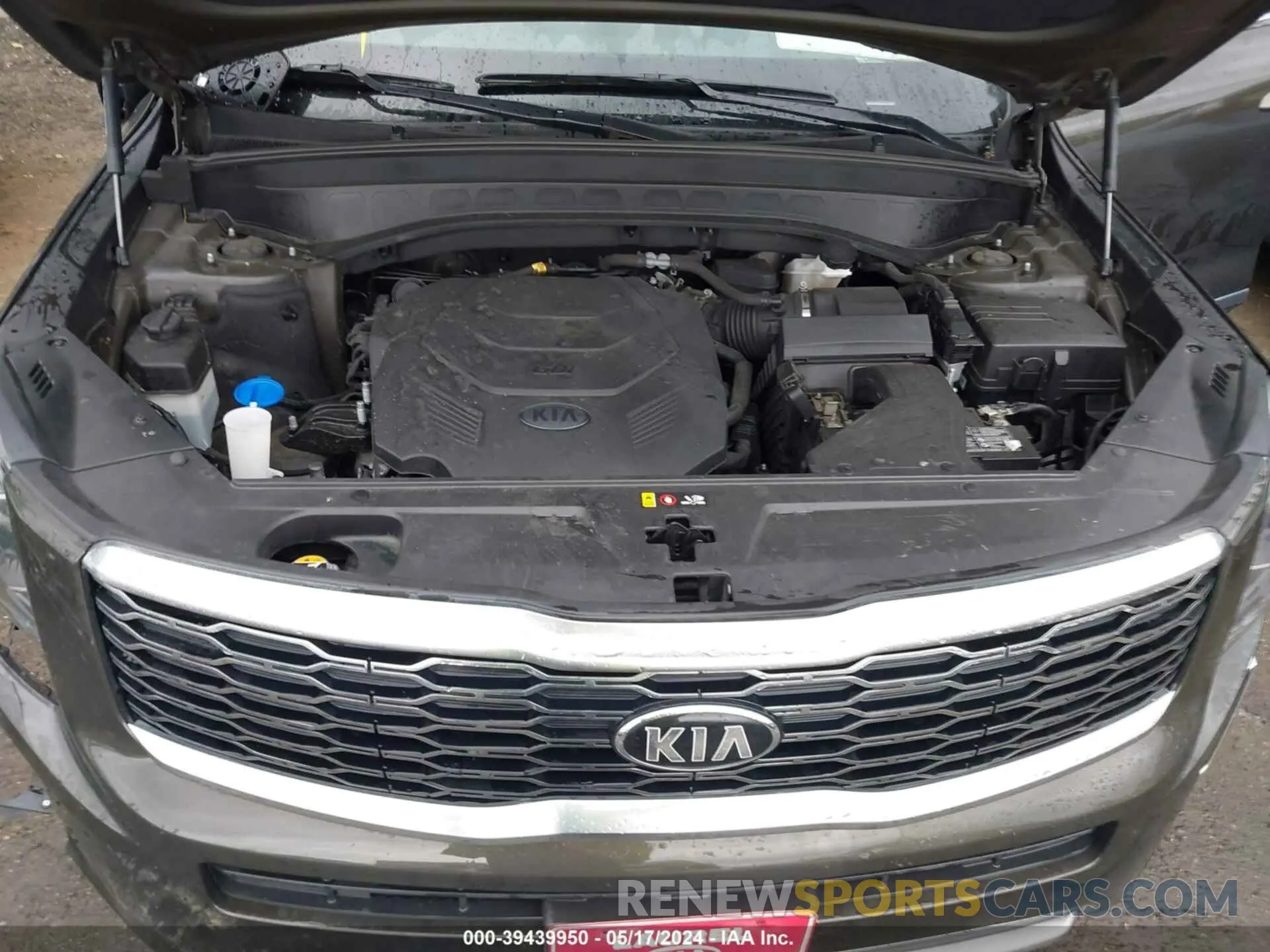 10 fotografías del automóvil dañado 5XYP3DHC7LG073361 KIA TELLURIDE 2020