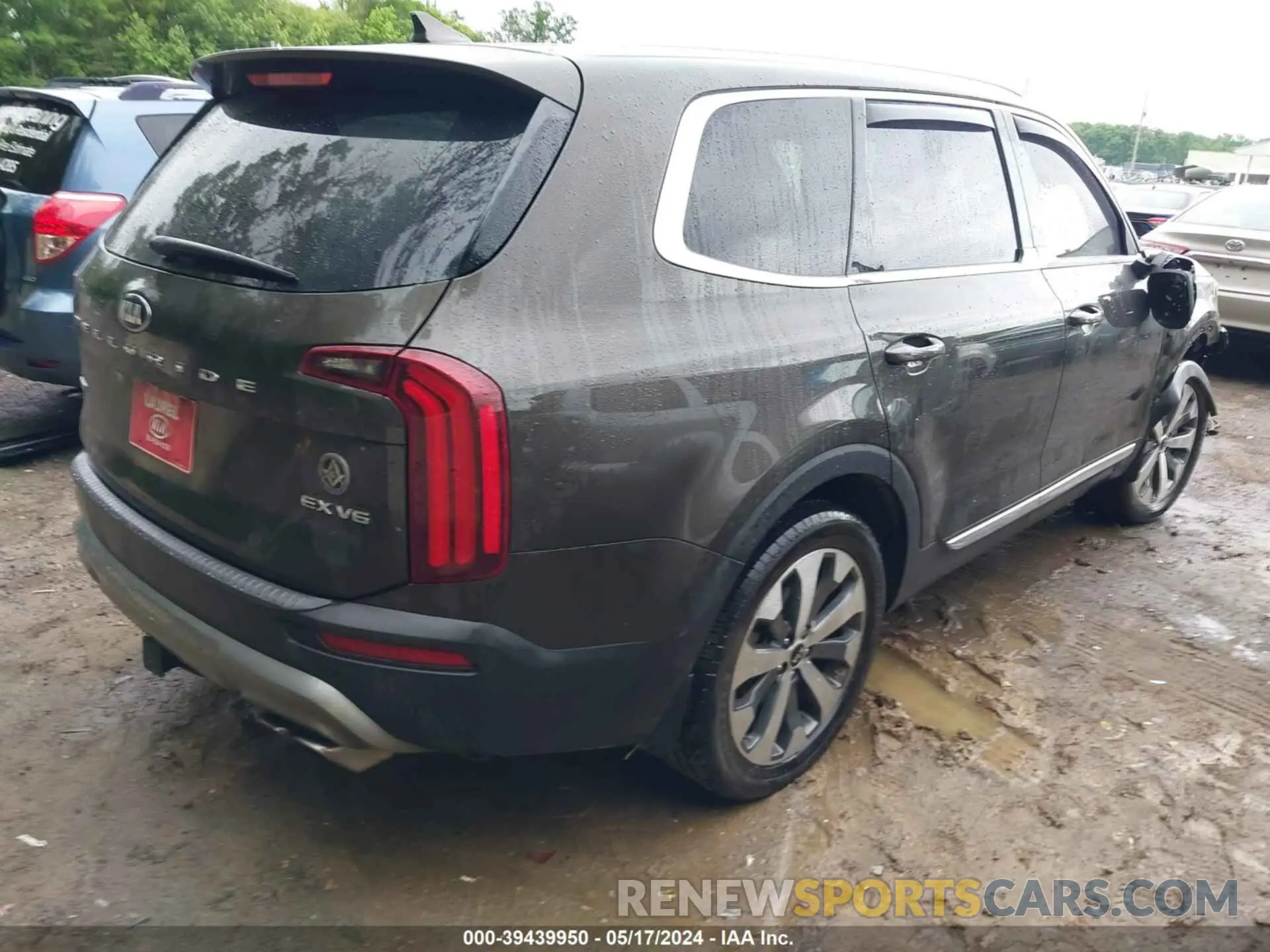 4 fotografías del automóvil dañado 5XYP3DHC7LG073361 KIA TELLURIDE 2020