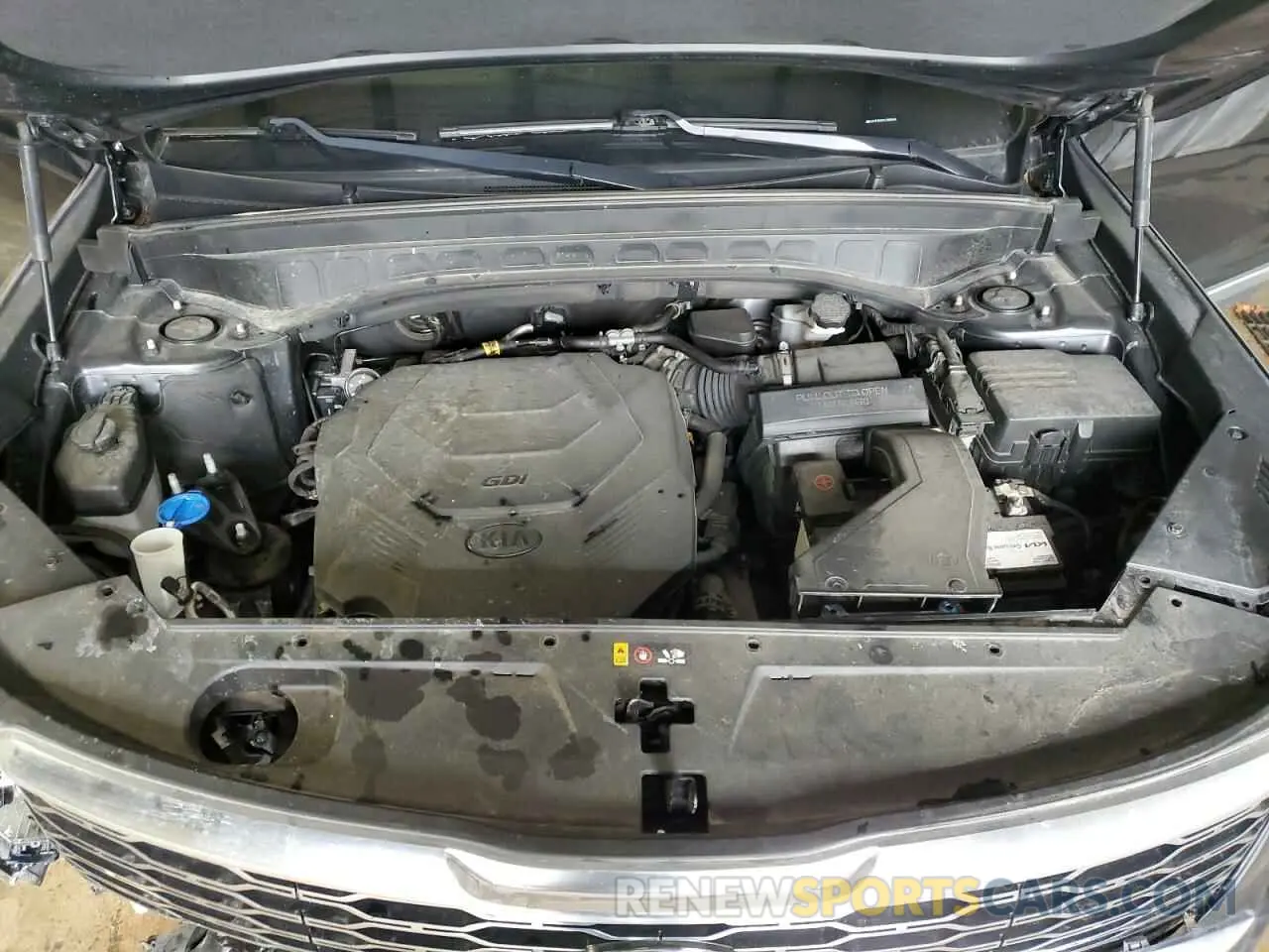 12 fotografías del automóvil dañado 5XYP3DHCXLG080644 KIA TELLURIDE 2020