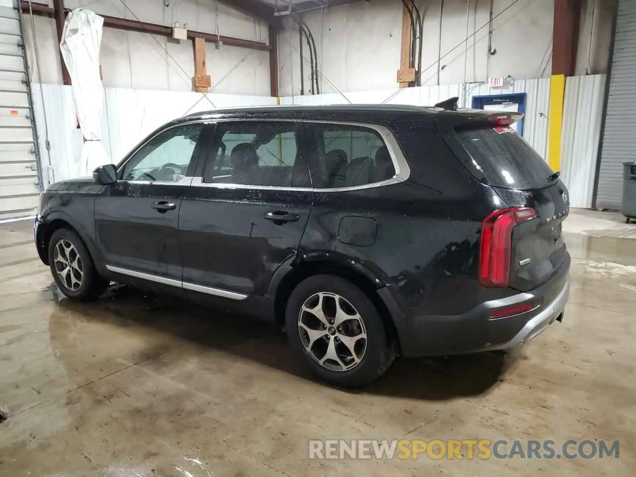 2 fotografías del automóvil dañado 5XYP3DHCXLG080644 KIA TELLURIDE 2020
