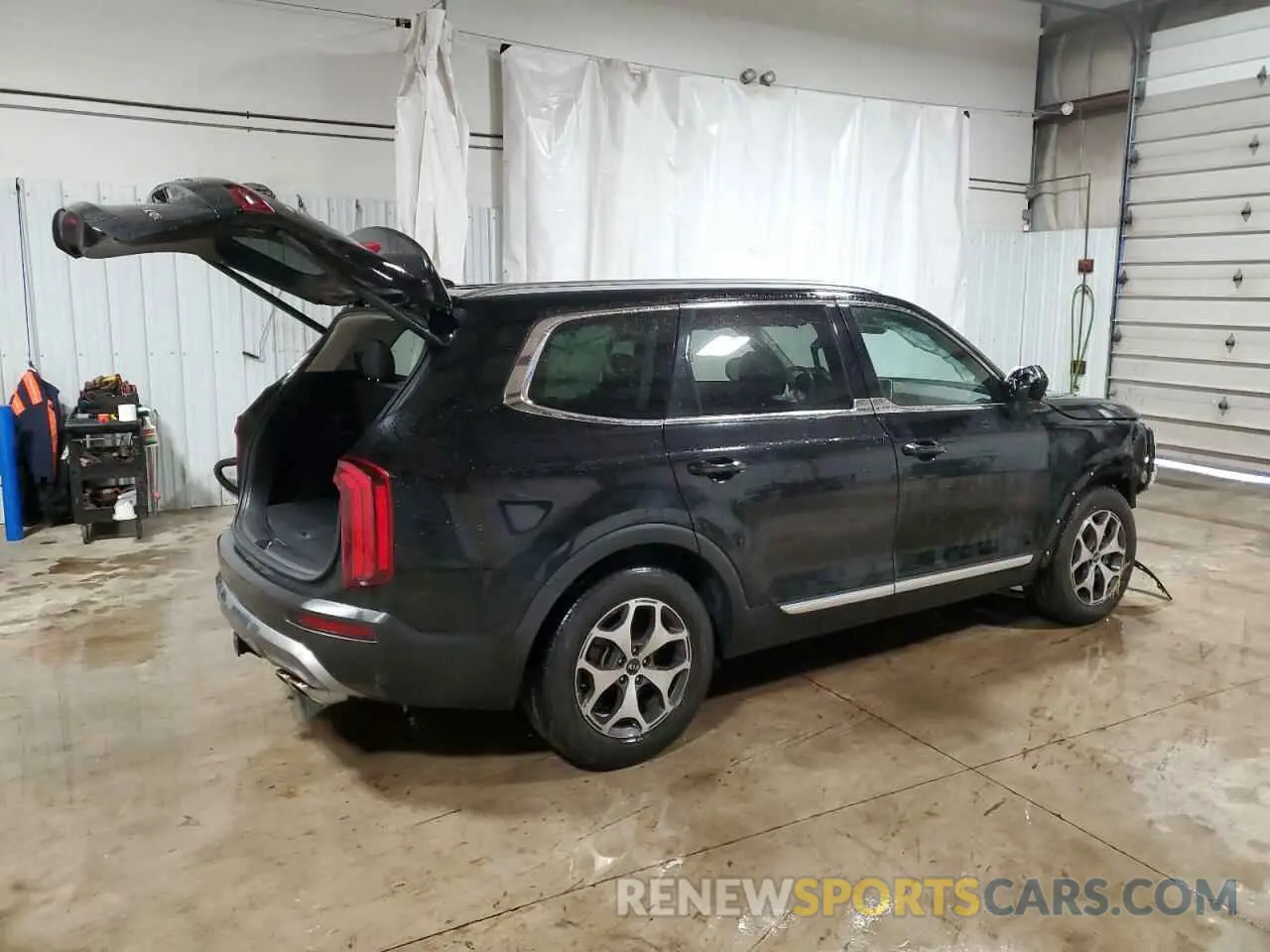 3 fotografías del automóvil dañado 5XYP3DHCXLG080644 KIA TELLURIDE 2020