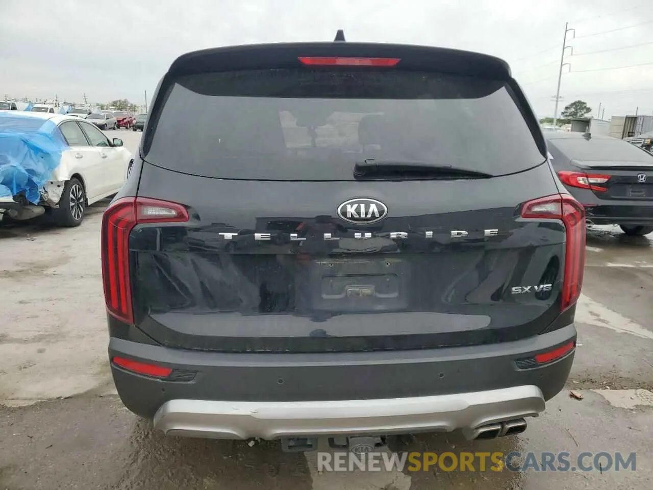 6 fotografías del automóvil dañado 5XYP54HC8LG068762 KIA TELLURIDE 2020