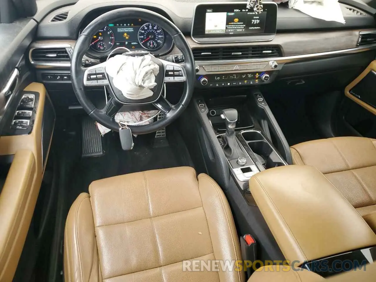 8 fotografías del automóvil dañado 5XYP54HC8LG068762 KIA TELLURIDE 2020
