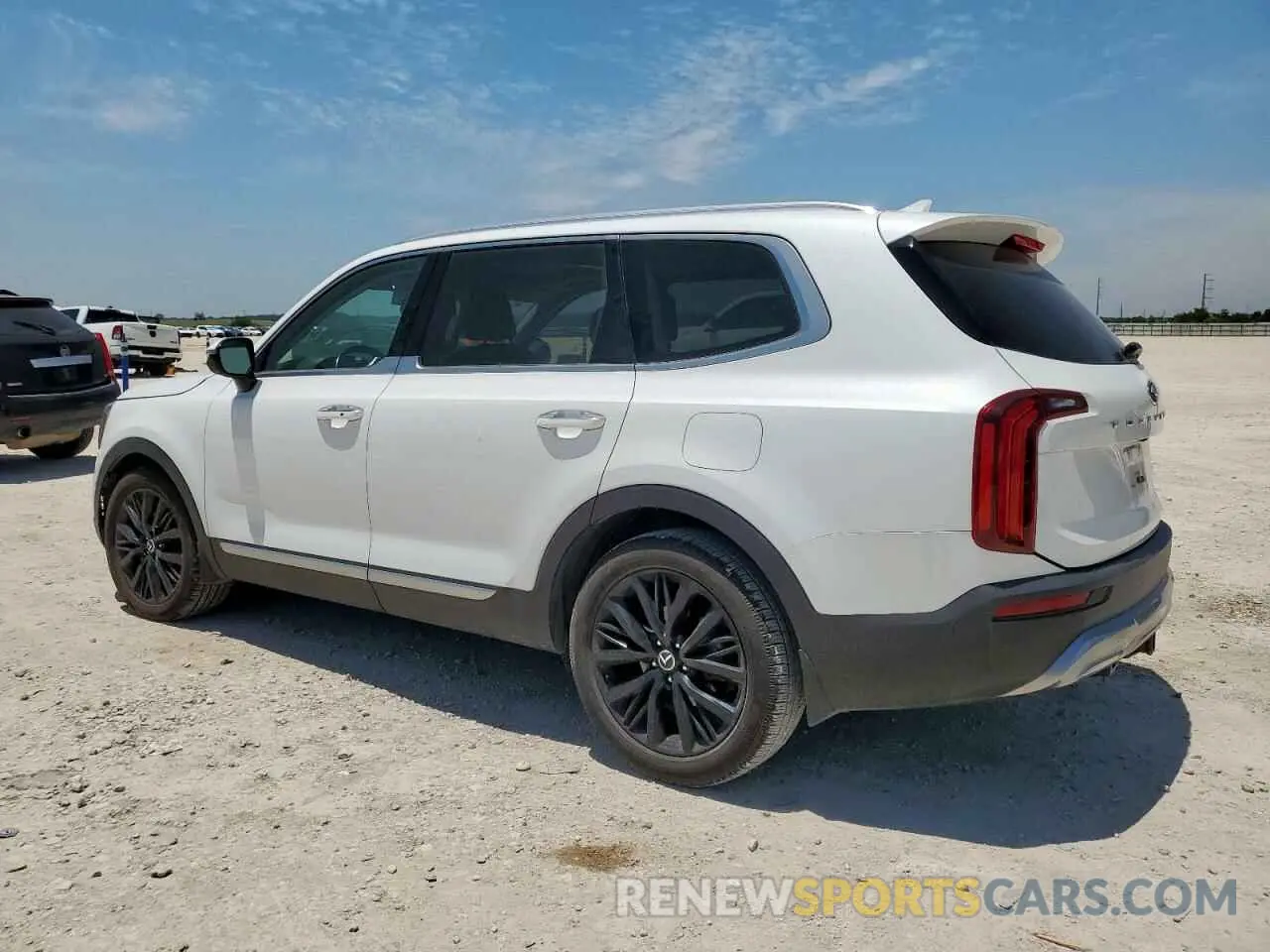 2 fotografías del automóvil dañado 5XYP54HC9LG084193 KIA TELLURIDE 2020