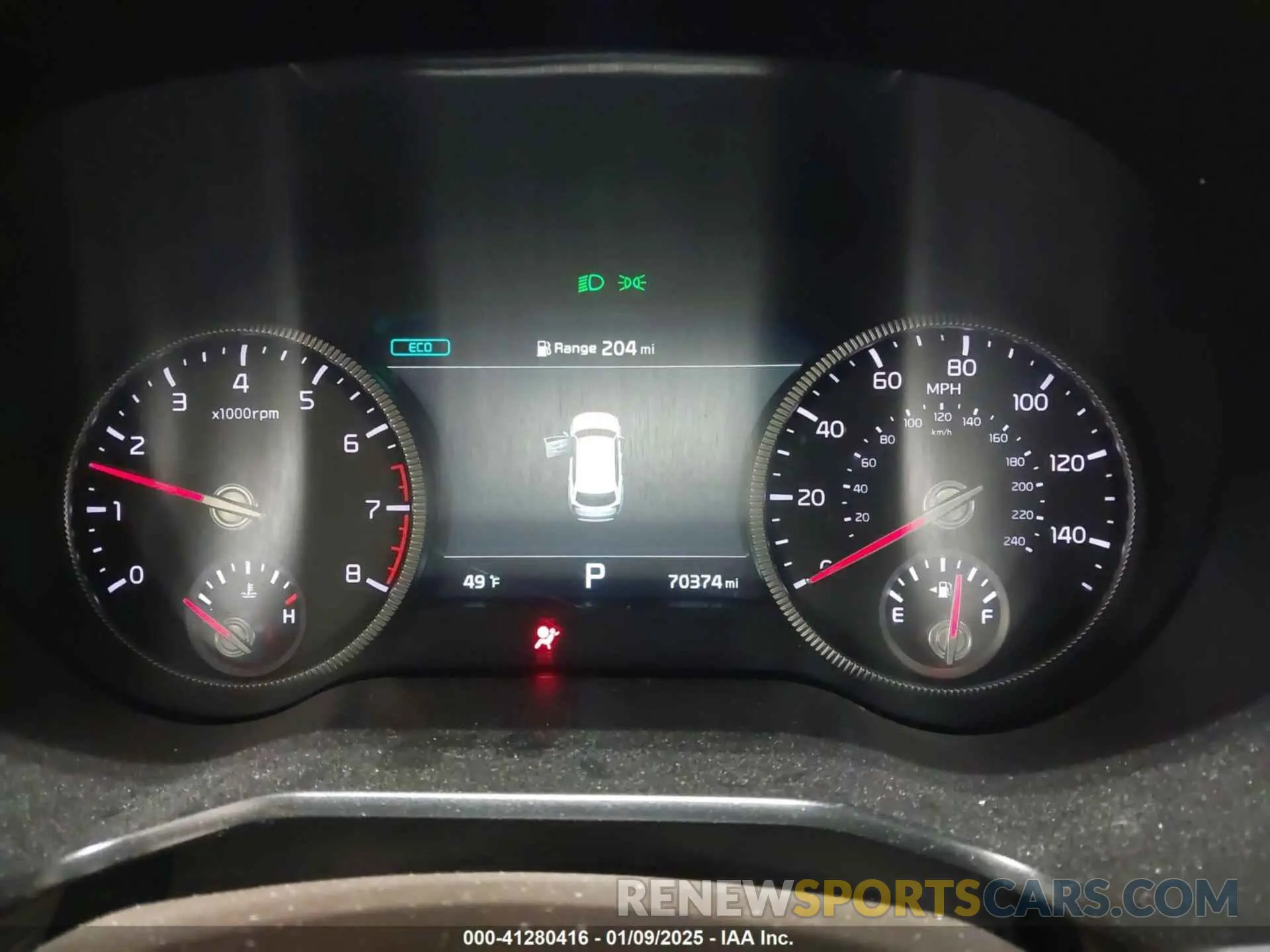7 fotografías del automóvil dañado 5XYP5DHC0LG005042 KIA TELLURIDE 2020