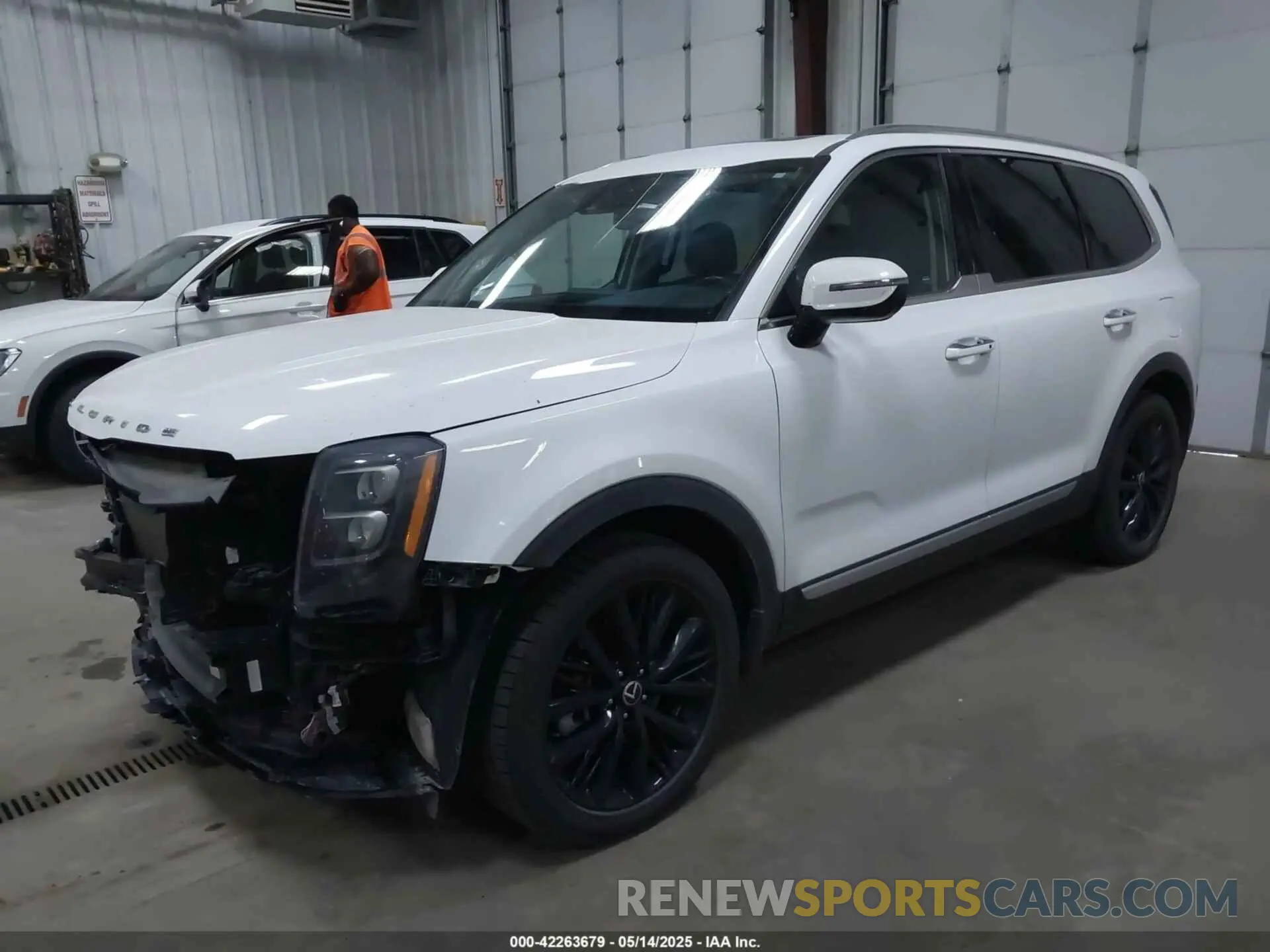 2 fotografías del automóvil dañado 5XYP5DHC0LG028692 KIA TELLURIDE 2020
