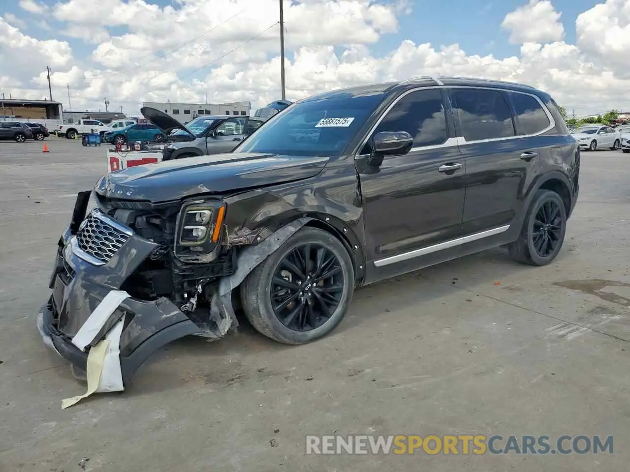 1 fotografías del automóvil dañado 5XYP5DHC1LG038521 KIA TELLURIDE 2020