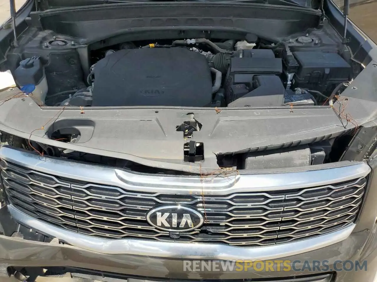 12 fotografías del automóvil dañado 5XYP5DHC1LG038521 KIA TELLURIDE 2020