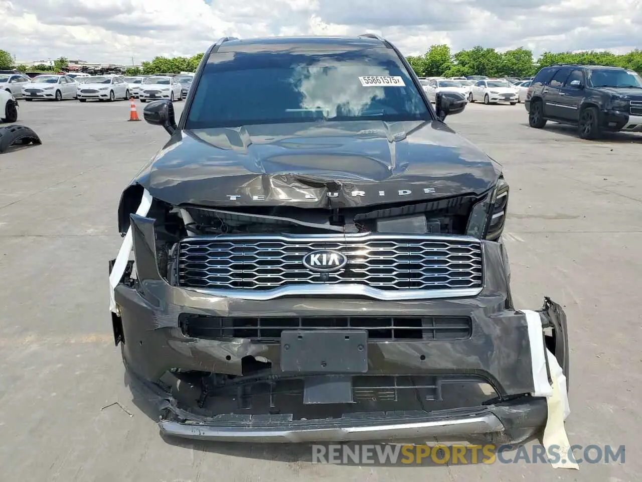 5 fotografías del automóvil dañado 5XYP5DHC1LG038521 KIA TELLURIDE 2020