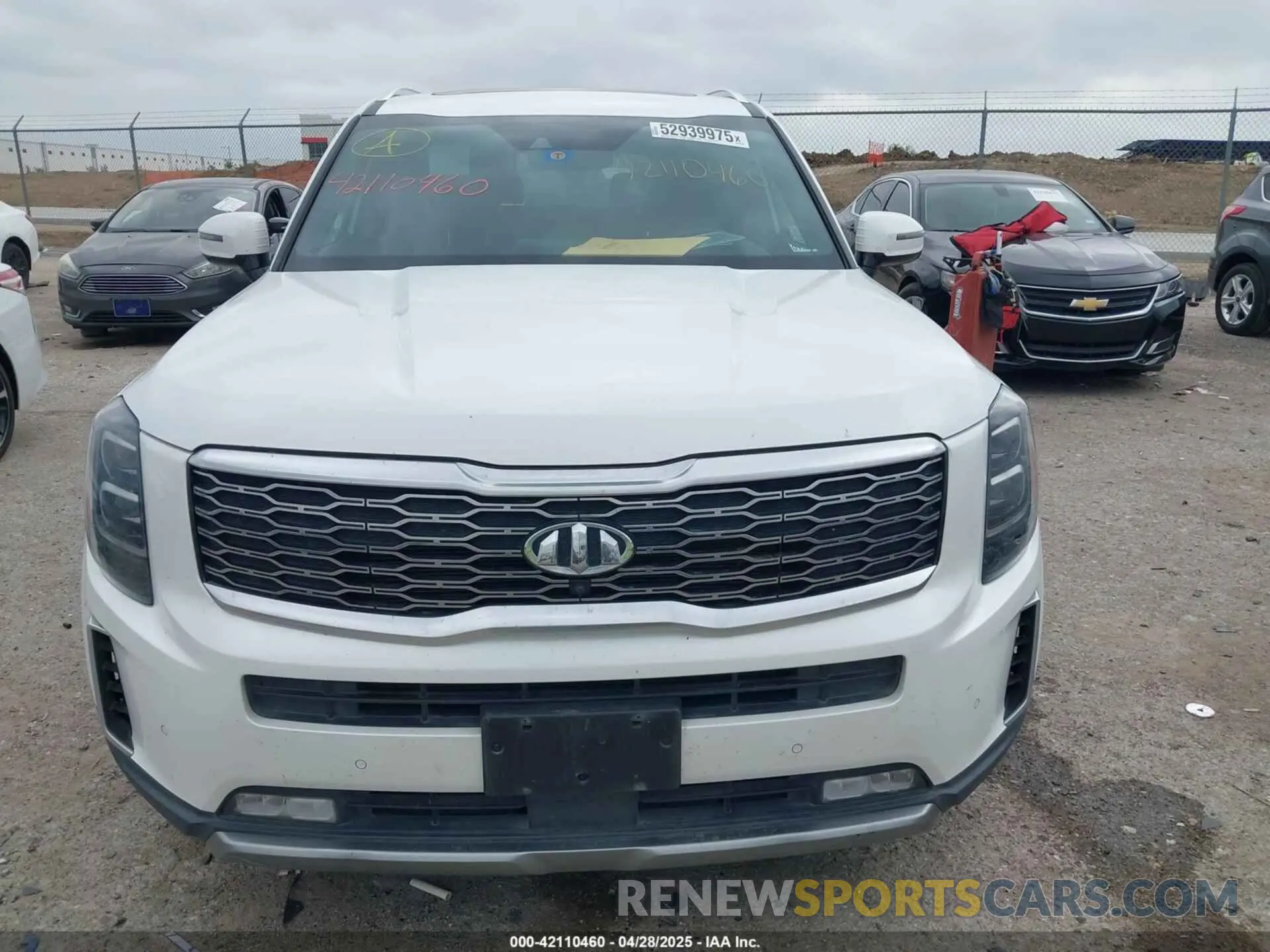 12 fotografías del automóvil dañado 5XYP5DHC1LG072104 KIA TELLURIDE 2020