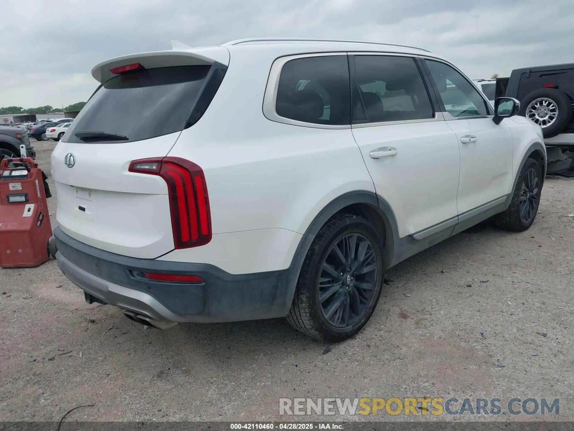 4 fotografías del automóvil dañado 5XYP5DHC1LG072104 KIA TELLURIDE 2020