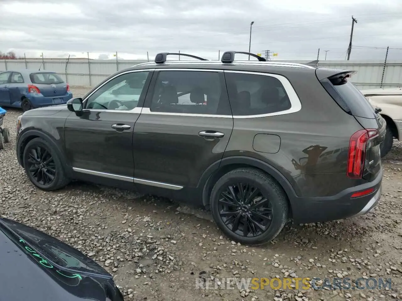 2 fotografías del automóvil dañado 5XYP5DHC2LG045185 KIA TELLURIDE 2020