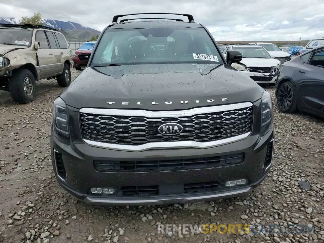5 fotografías del automóvil dañado 5XYP5DHC2LG045185 KIA TELLURIDE 2020