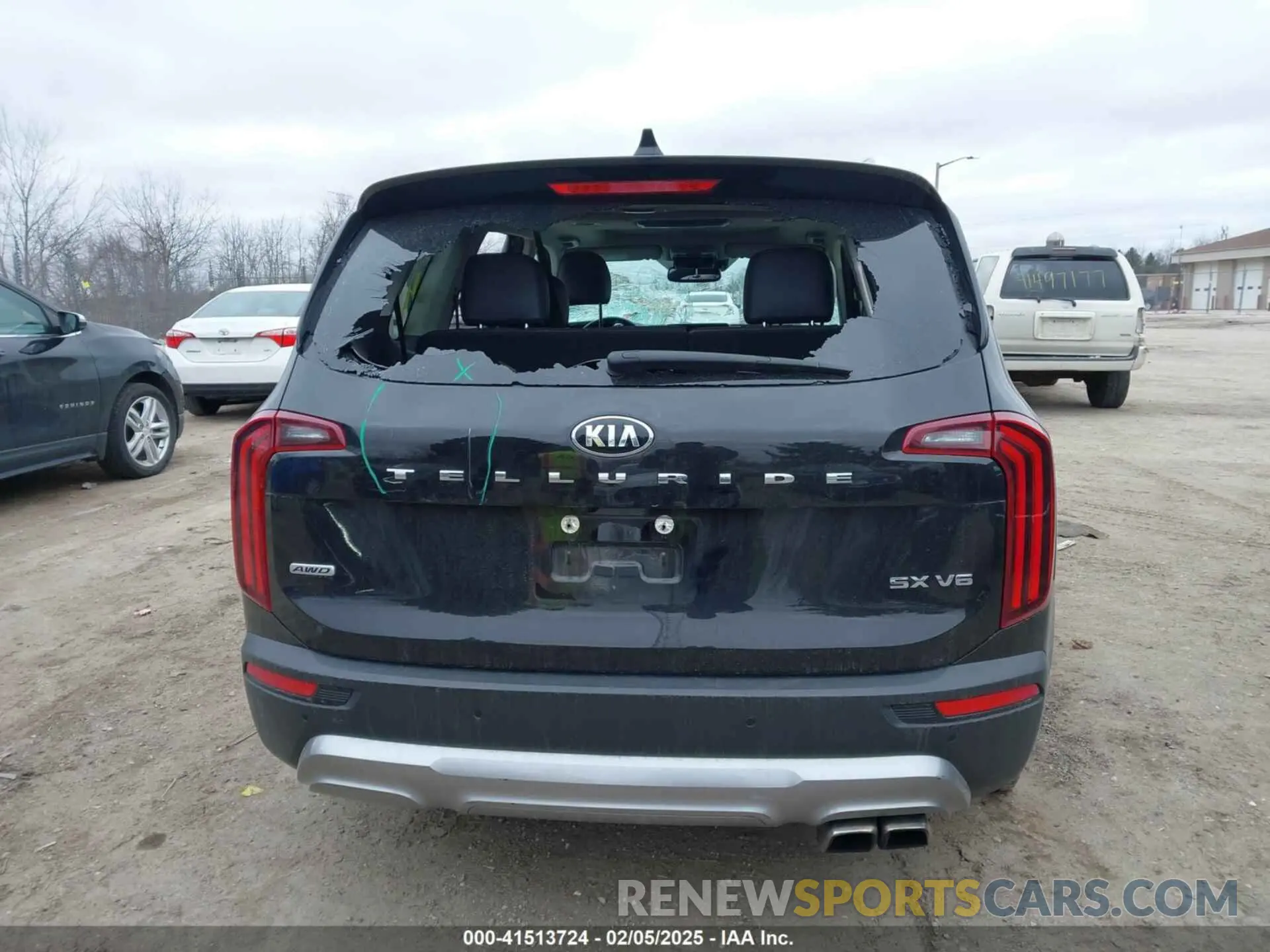 16 fotografías del automóvil dañado 5XYP5DHC3LG050475 KIA TELLURIDE 2020