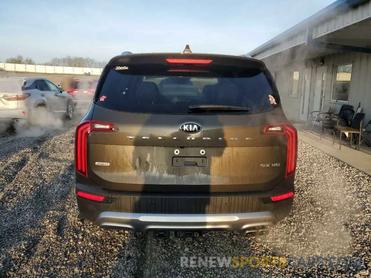 6 fotografías del automóvil dañado 5XYP5DHC4LG036374 KIA TELLURIDE 2020