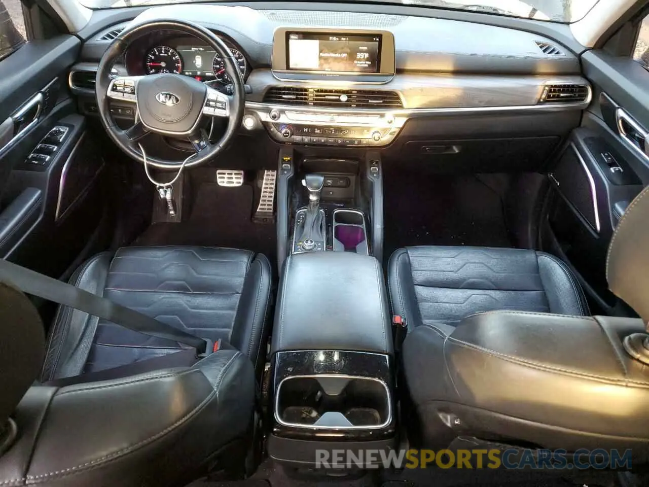 8 fotografías del automóvil dañado 5XYP5DHC4LG036374 KIA TELLURIDE 2020