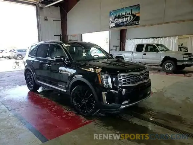 14 fotografías del automóvil dañado 5XYP5DHC4LG088538 KIA TELLURIDE 2020