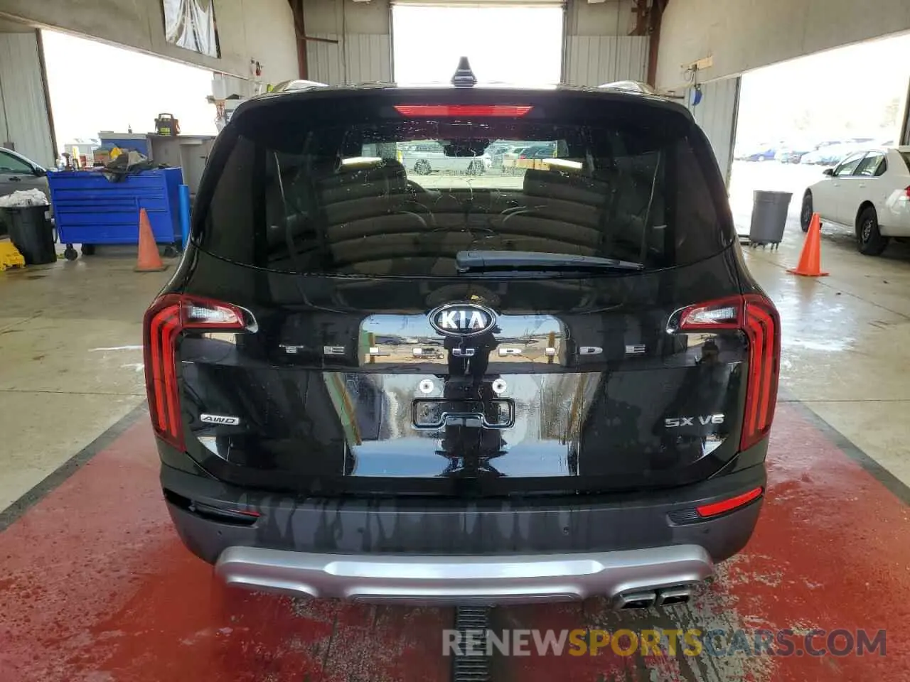 6 fotografías del automóvil dañado 5XYP5DHC4LG088538 KIA TELLURIDE 2020