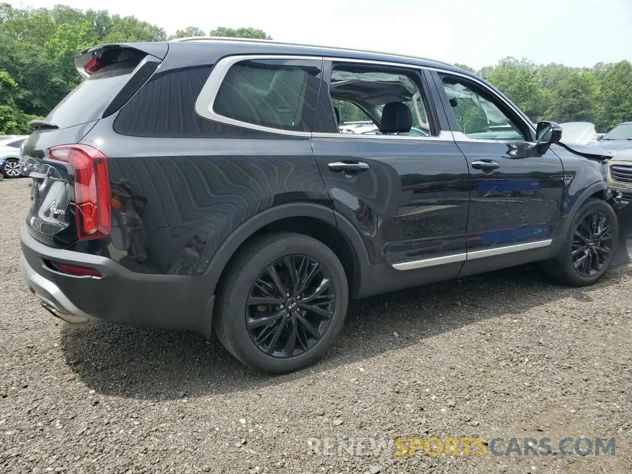3 fotografías del automóvil dañado 5XYP5DHC5LG021690 KIA TELLURIDE 2020