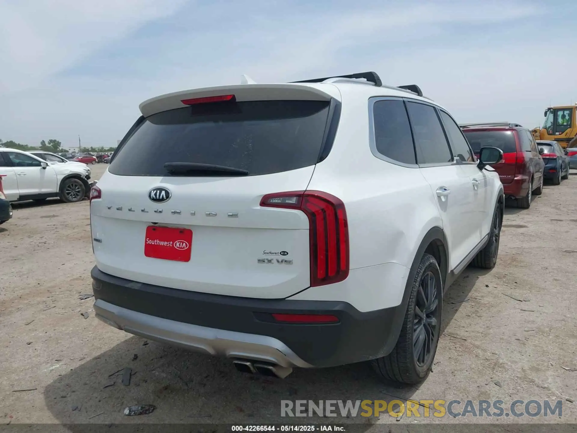 4 fotografías del automóvil dañado 5XYP5DHC5LG047027 KIA TELLURIDE 2020