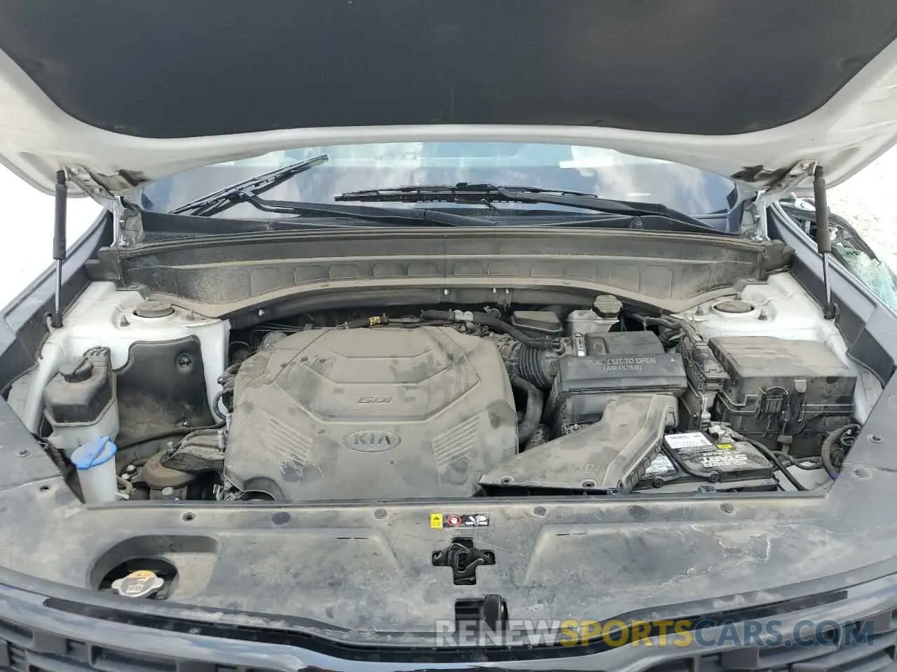 12 fotografías del automóvil dañado 5XYP5DHC5LG091531 KIA TELLURIDE 2020