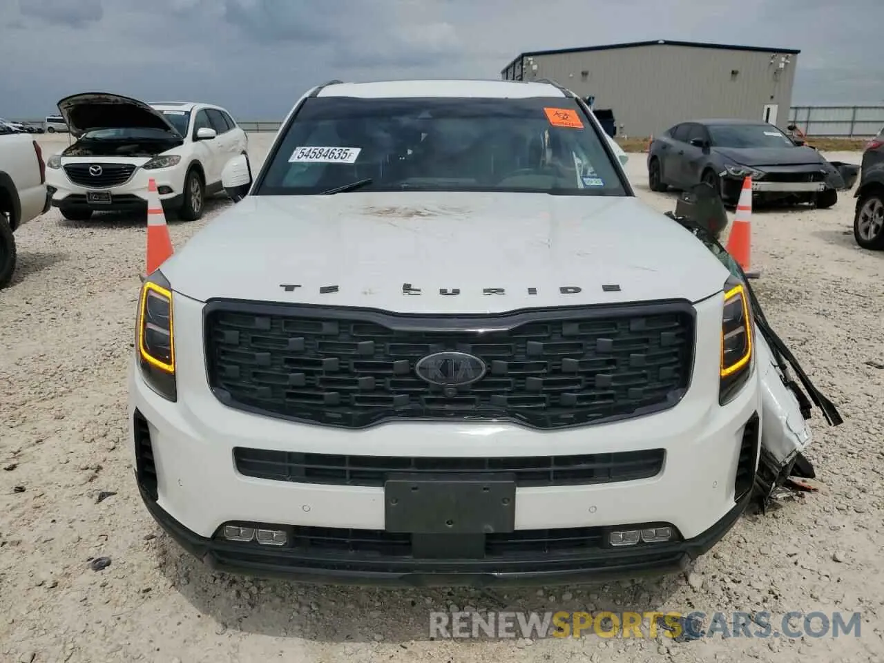 5 fotografías del automóvil dañado 5XYP5DHC5LG091531 KIA TELLURIDE 2020