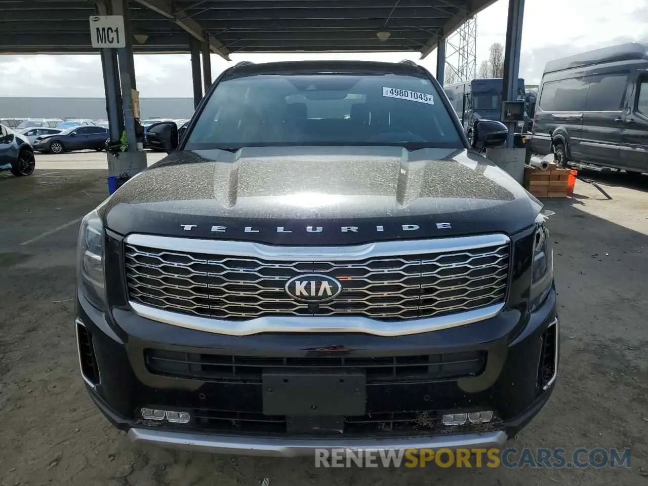 5 fotografías del automóvil dañado 5XYP5DHC6LG071322 KIA TELLURIDE 2020