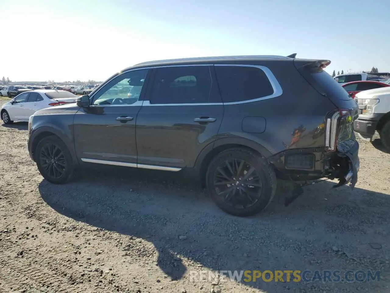 2 fotografías del automóvil dañado 5XYP5DHC9LG085344 KIA TELLURIDE 2020