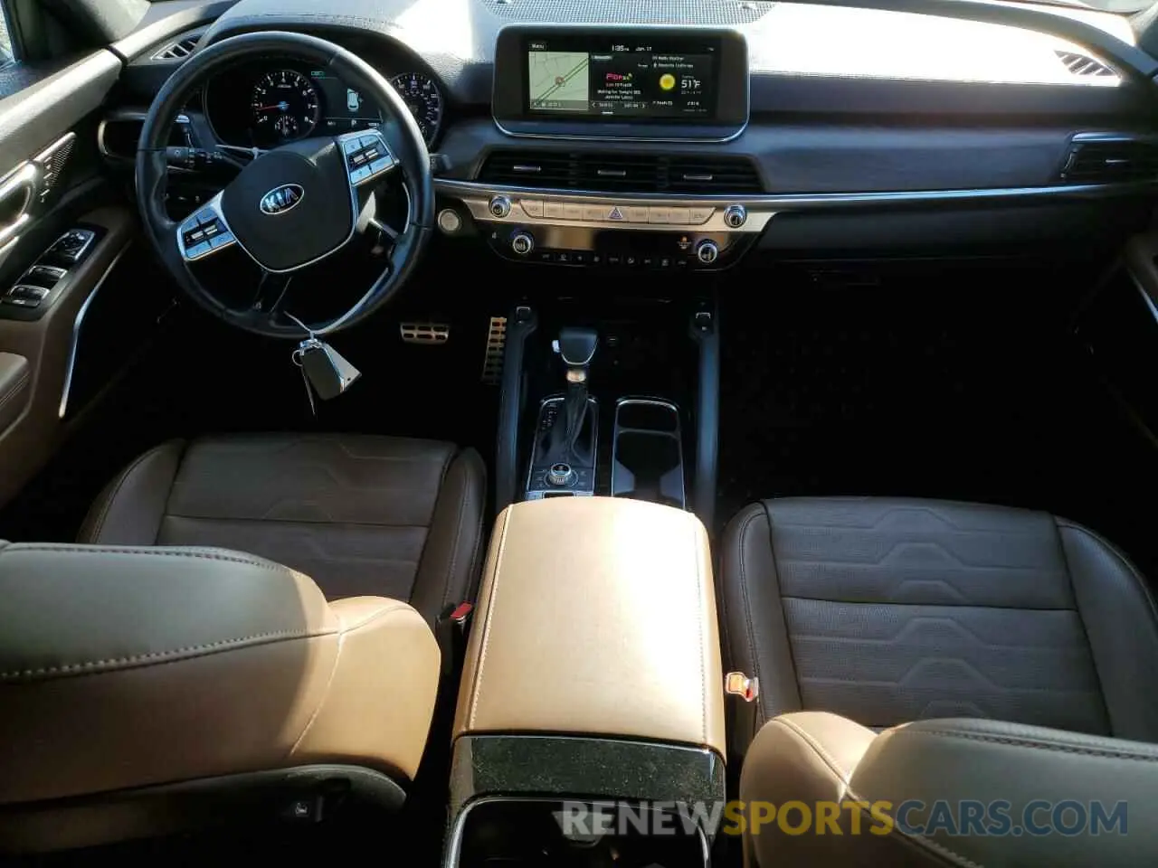 8 fotografías del automóvil dañado 5XYP5DHC9LG085344 KIA TELLURIDE 2020
