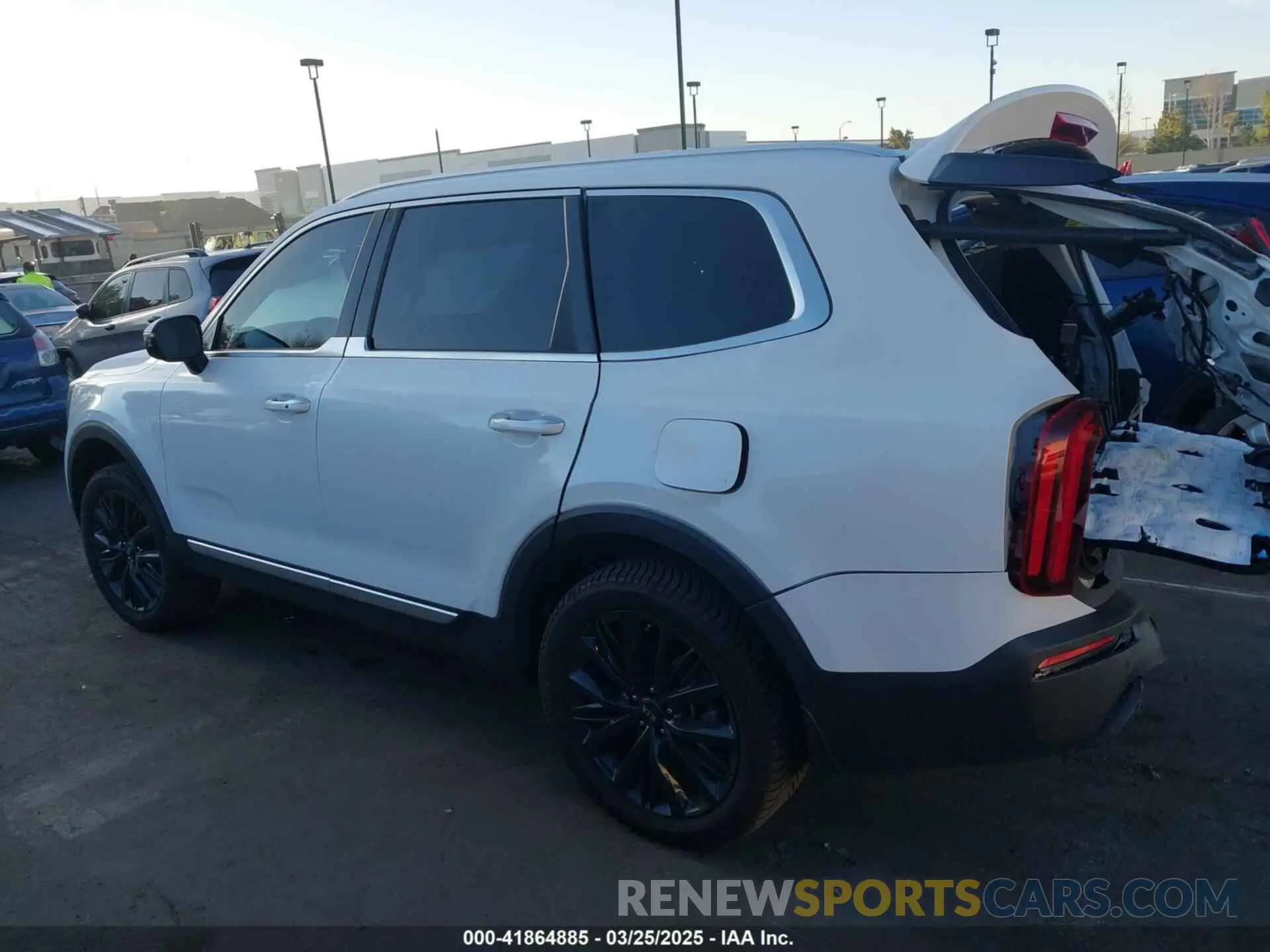 15 fotografías del automóvil dañado 5XYP5DHCXLG034323 KIA TELLURIDE 2020
