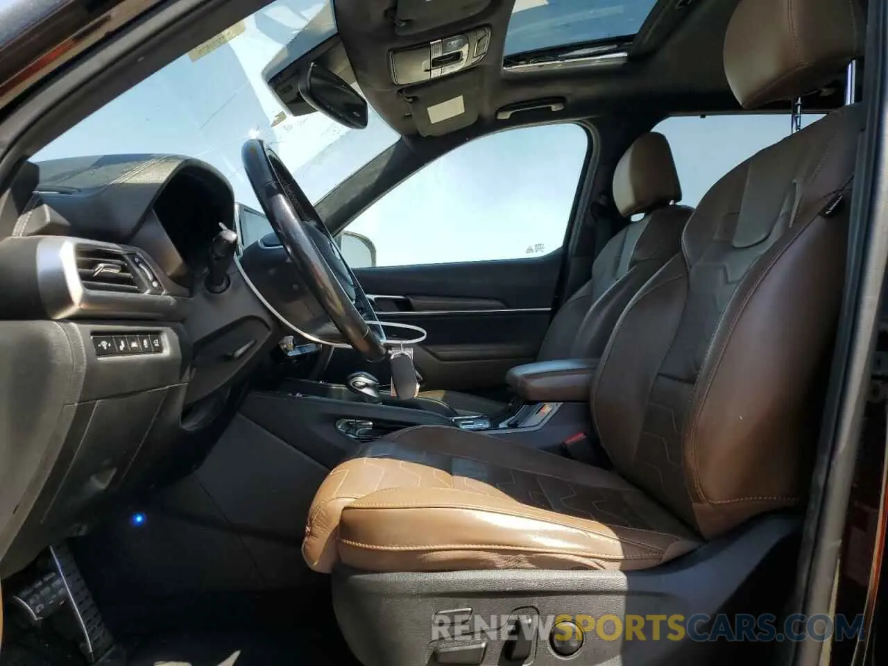 7 fotografías del automóvil dañado 5XYP5DHCXLG081206 KIA TELLURIDE 2020