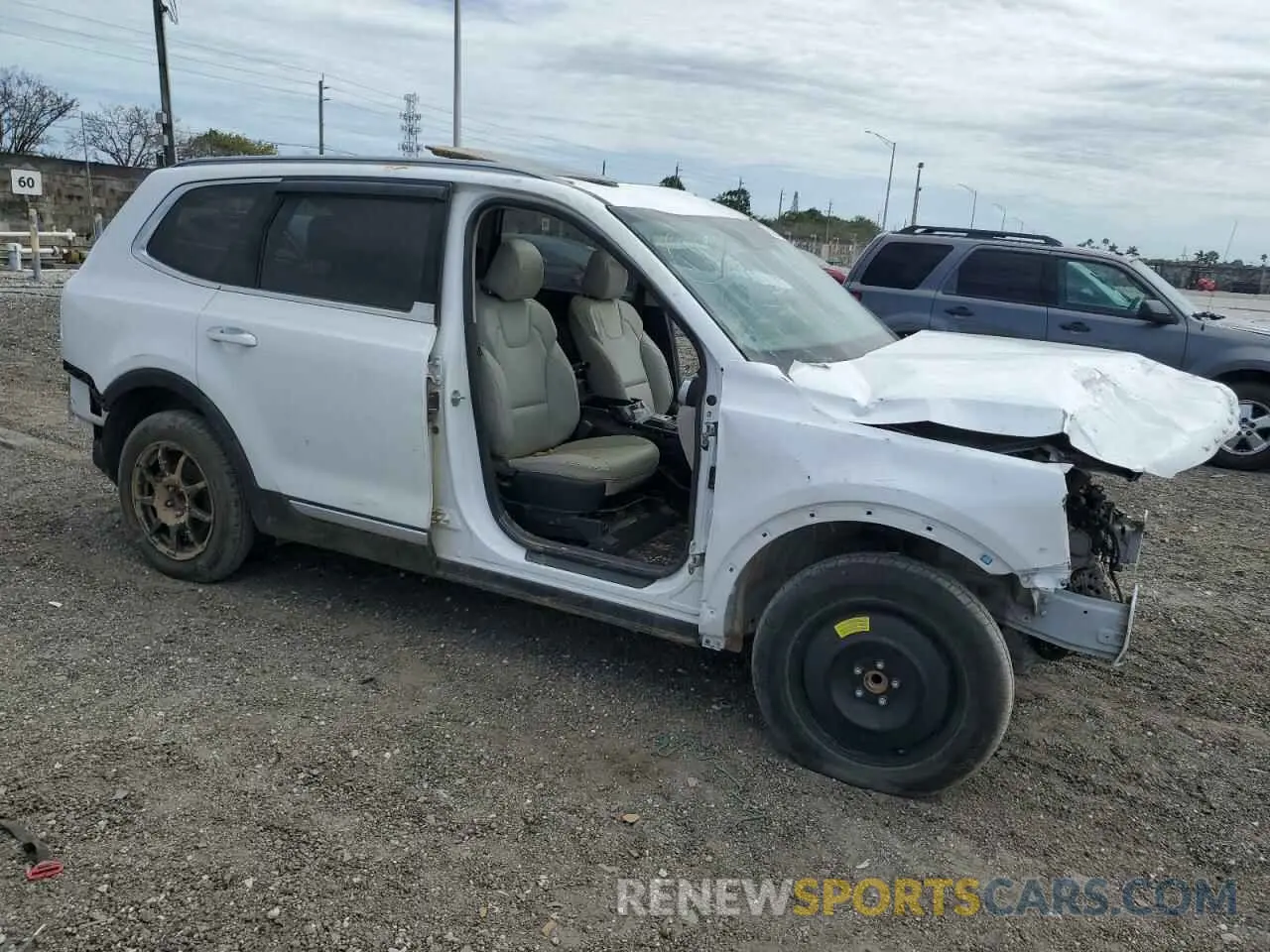 4 fotografías del automóvil dañado 5XYP64HC1LG009842 KIA TELLURIDE 2020