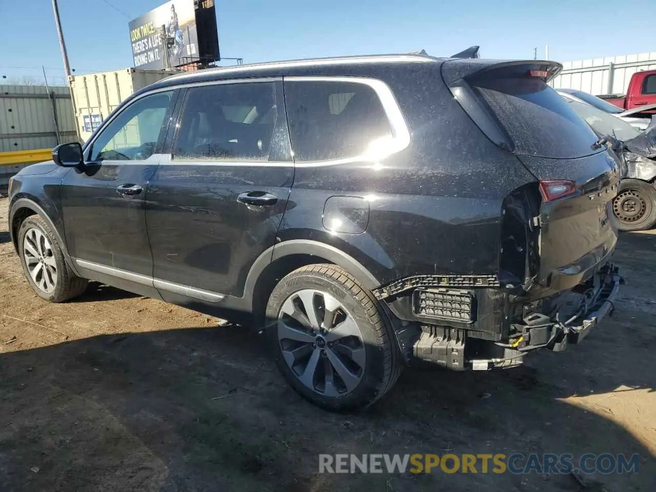 2 fotografías del automóvil dañado 5XYP64HC3LG012760 KIA TELLURIDE 2020
