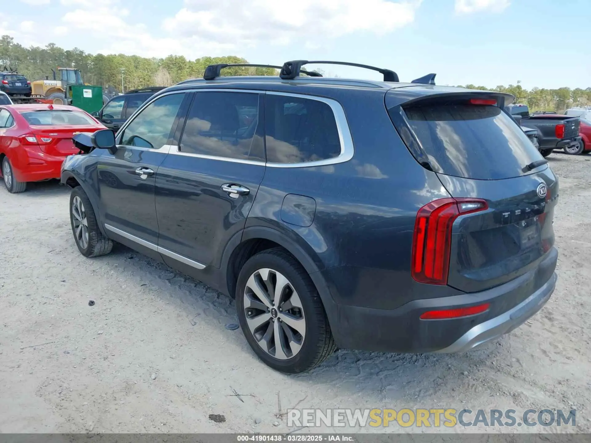 3 fotografías del automóvil dañado 5XYP64HC4LG048473 KIA TELLURIDE 2020