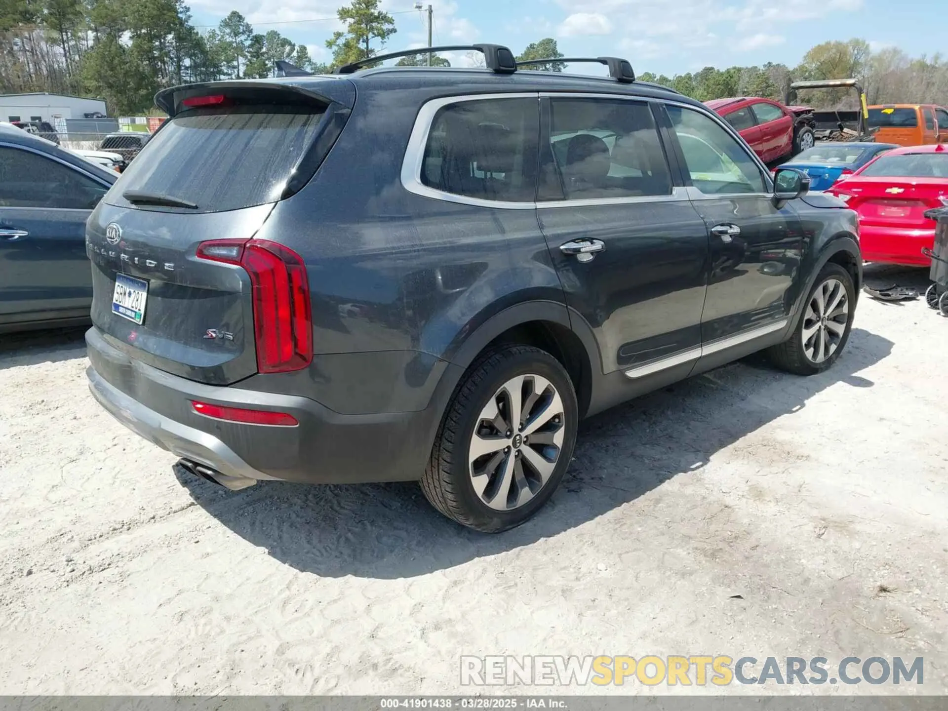 4 fotografías del automóvil dañado 5XYP64HC4LG048473 KIA TELLURIDE 2020