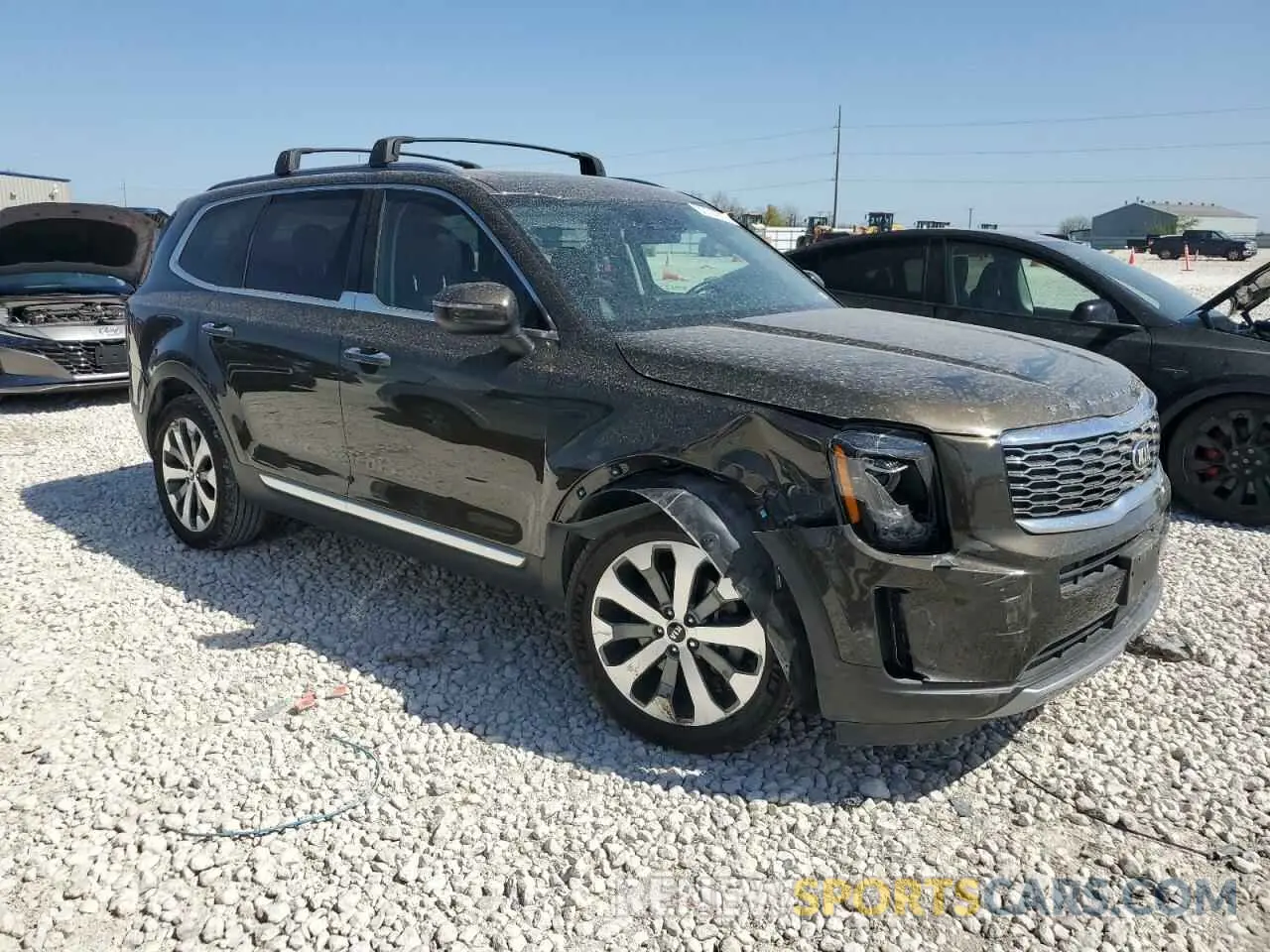 4 fotografías del automóvil dañado 5XYP64HC4LG087158 KIA TELLURIDE 2020