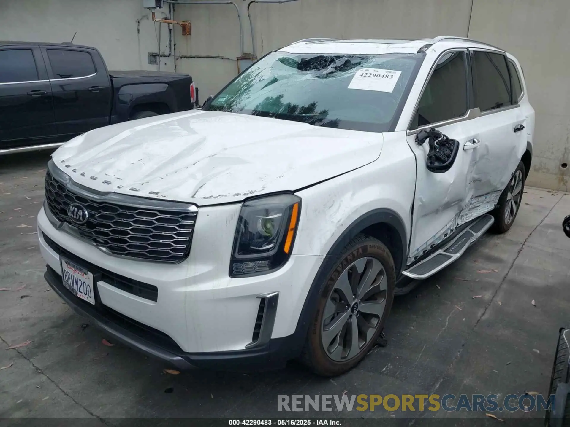 2 fotografías del automóvil dañado 5XYP64HC4LG096667 KIA TELLURIDE 2020