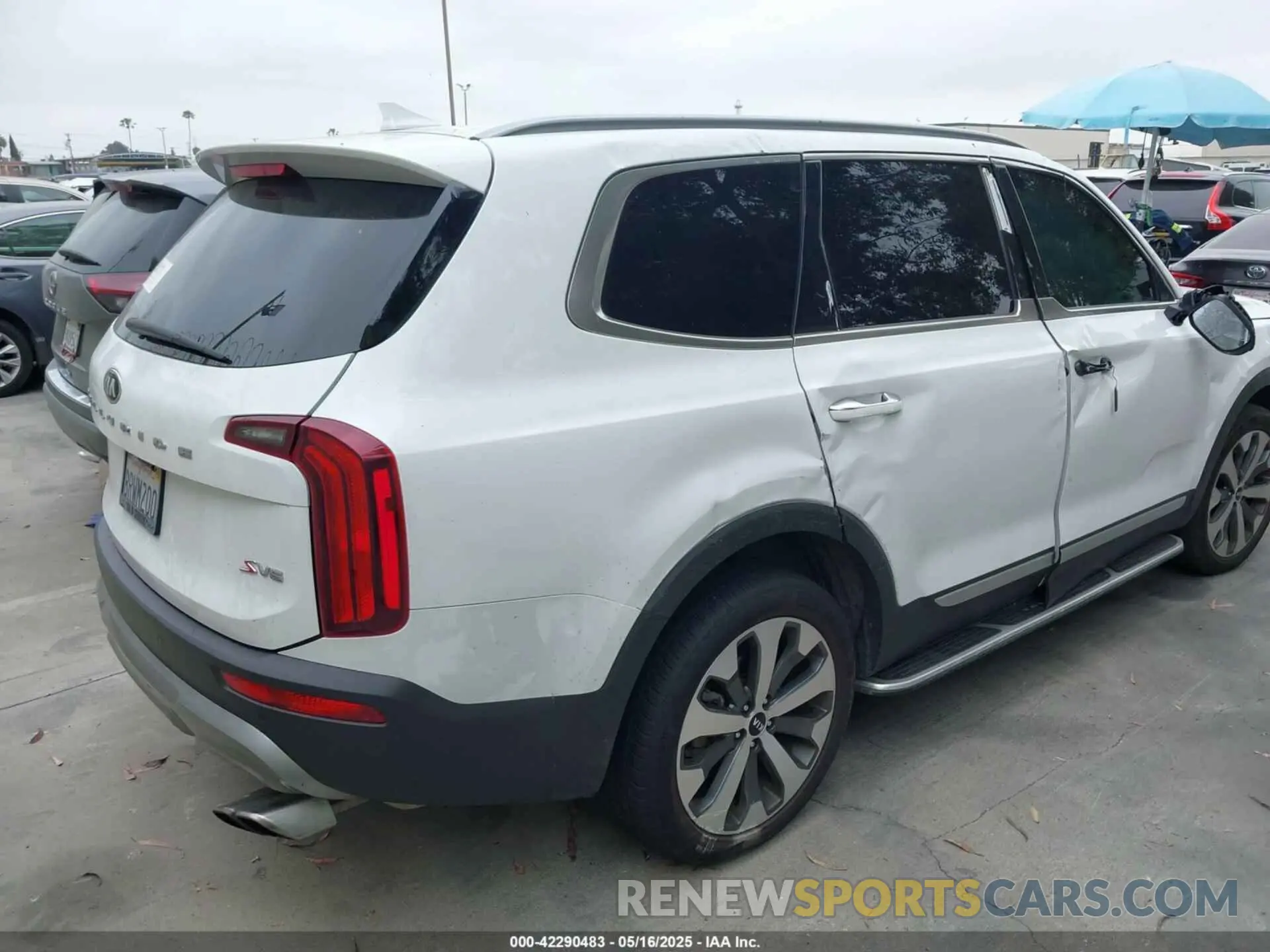 4 fotografías del automóvil dañado 5XYP64HC4LG096667 KIA TELLURIDE 2020