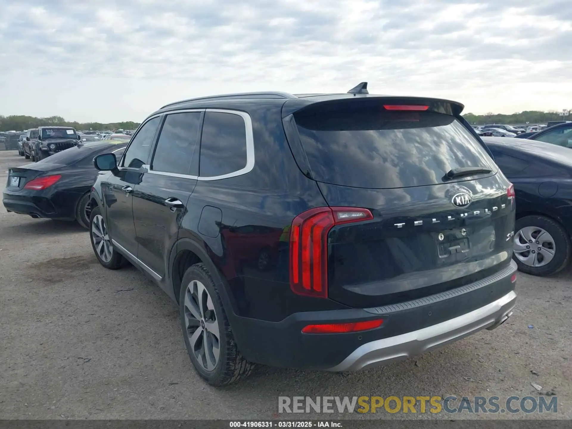 3 fotografías del automóvil dañado 5XYP64HC5LG020312 KIA TELLURIDE 2020