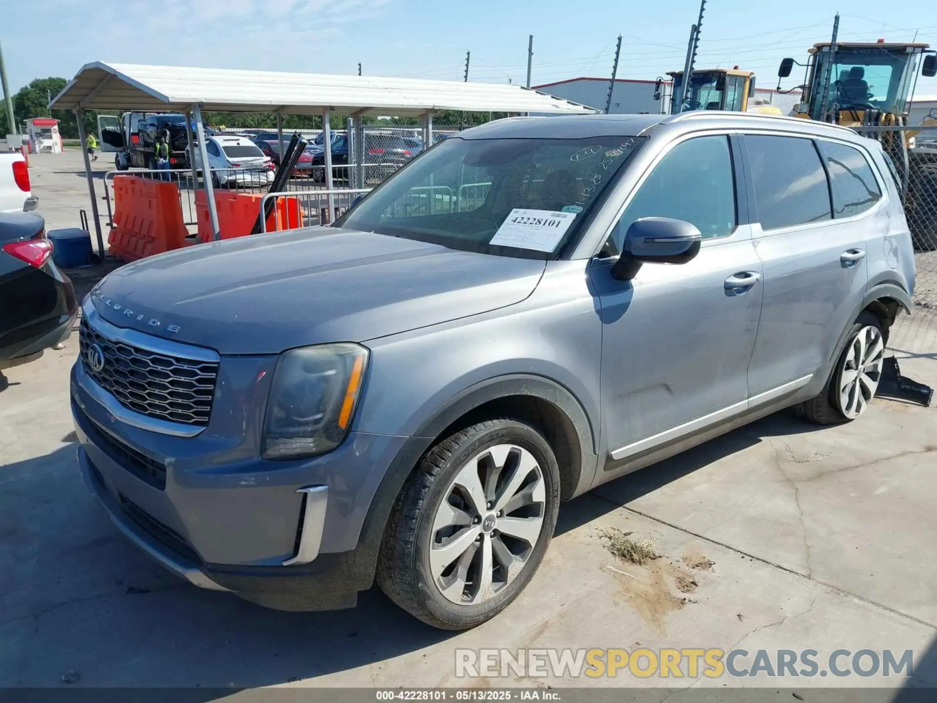 2 fotografías del automóvil dañado 5XYP64HC5LG029303 KIA TELLURIDE 2020