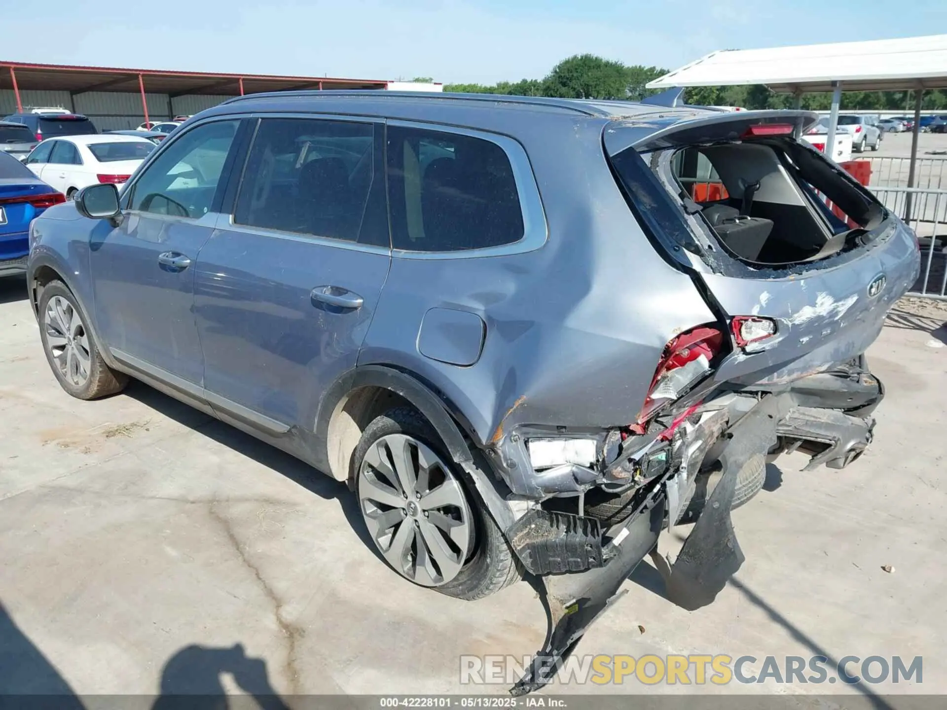 3 fotografías del automóvil dañado 5XYP64HC5LG029303 KIA TELLURIDE 2020