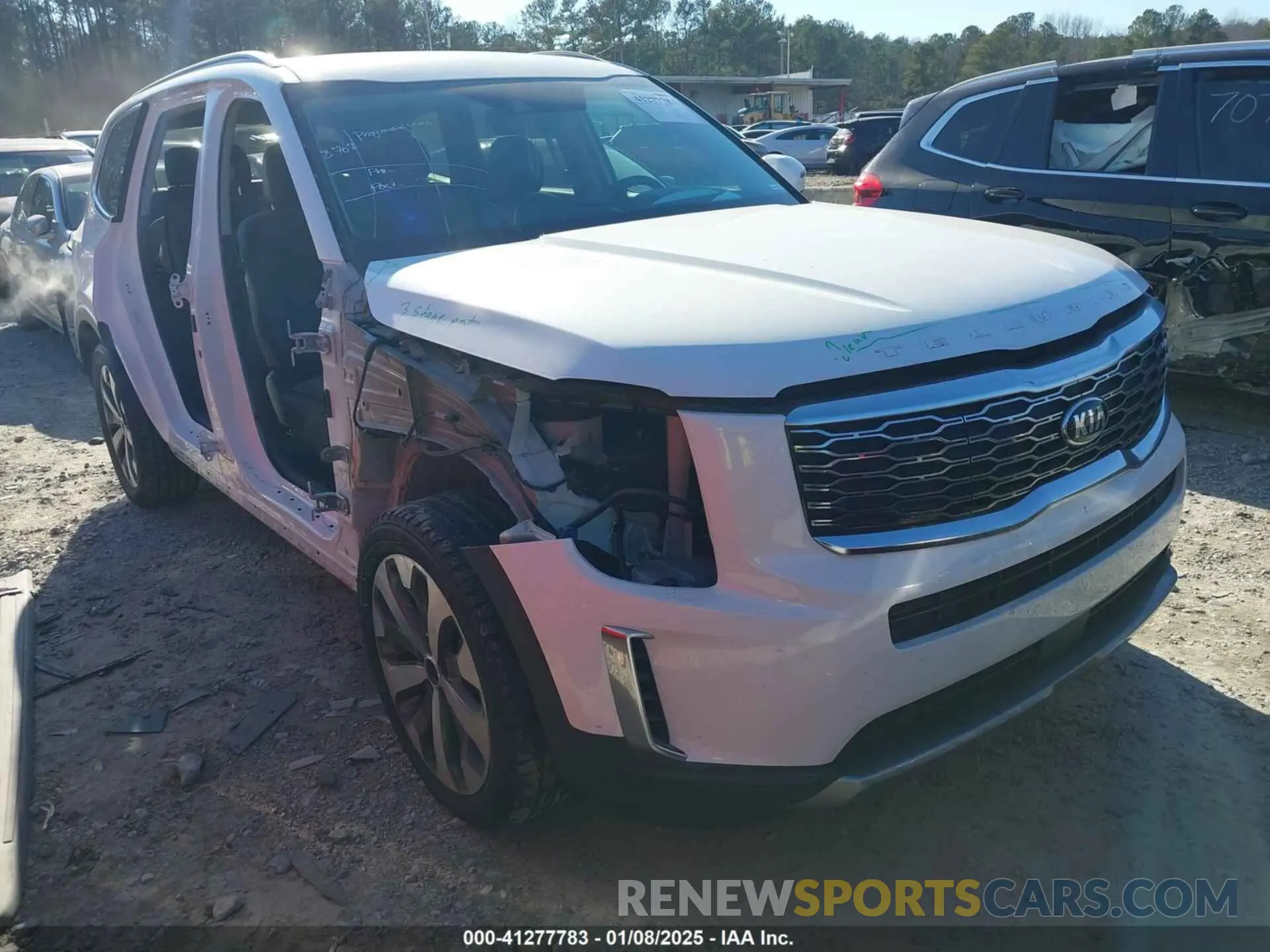 1 fotografías del automóvil dañado 5XYP64HC5LG043976 KIA TELLURIDE 2020