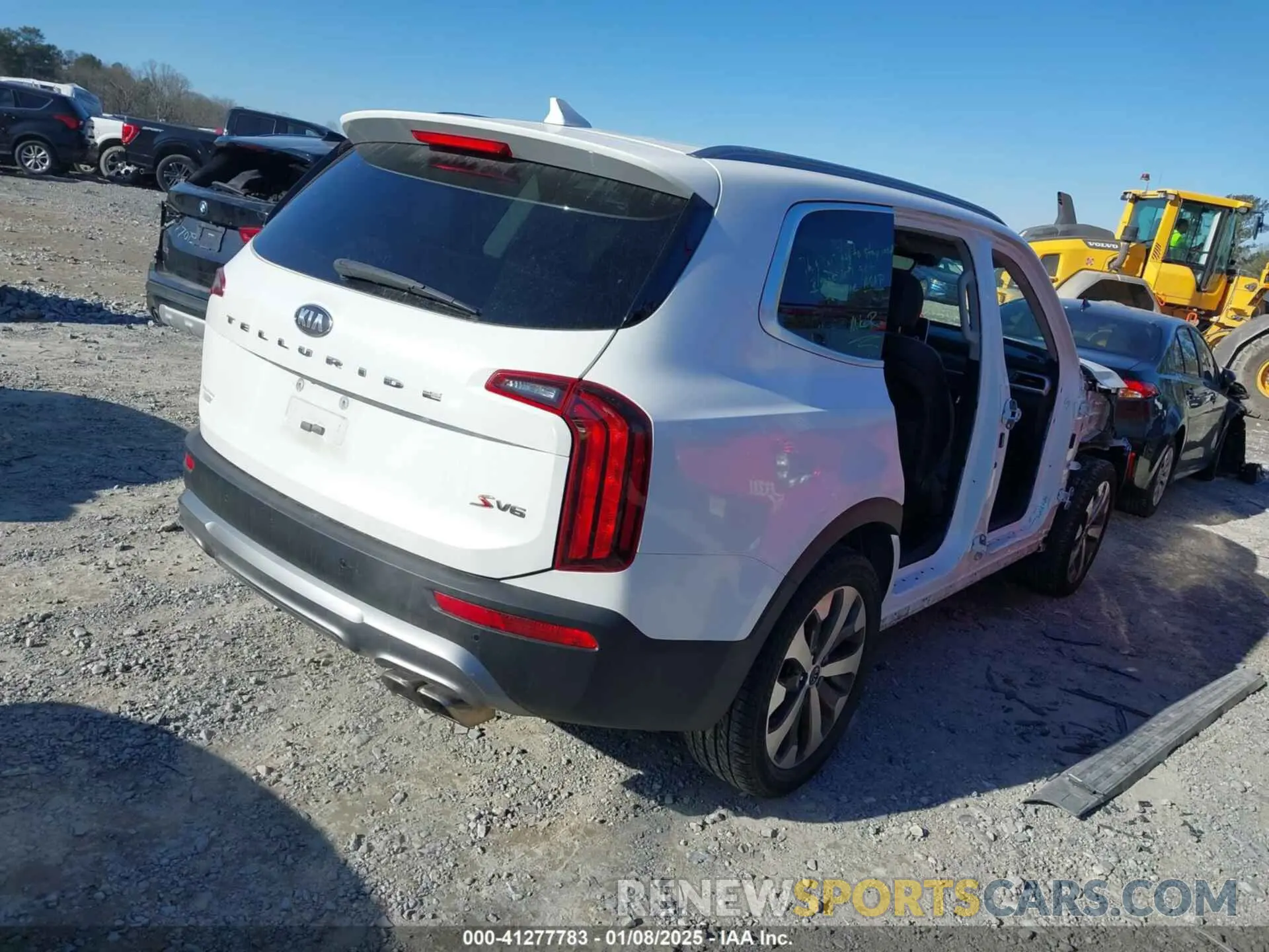 4 fotografías del automóvil dañado 5XYP64HC5LG043976 KIA TELLURIDE 2020