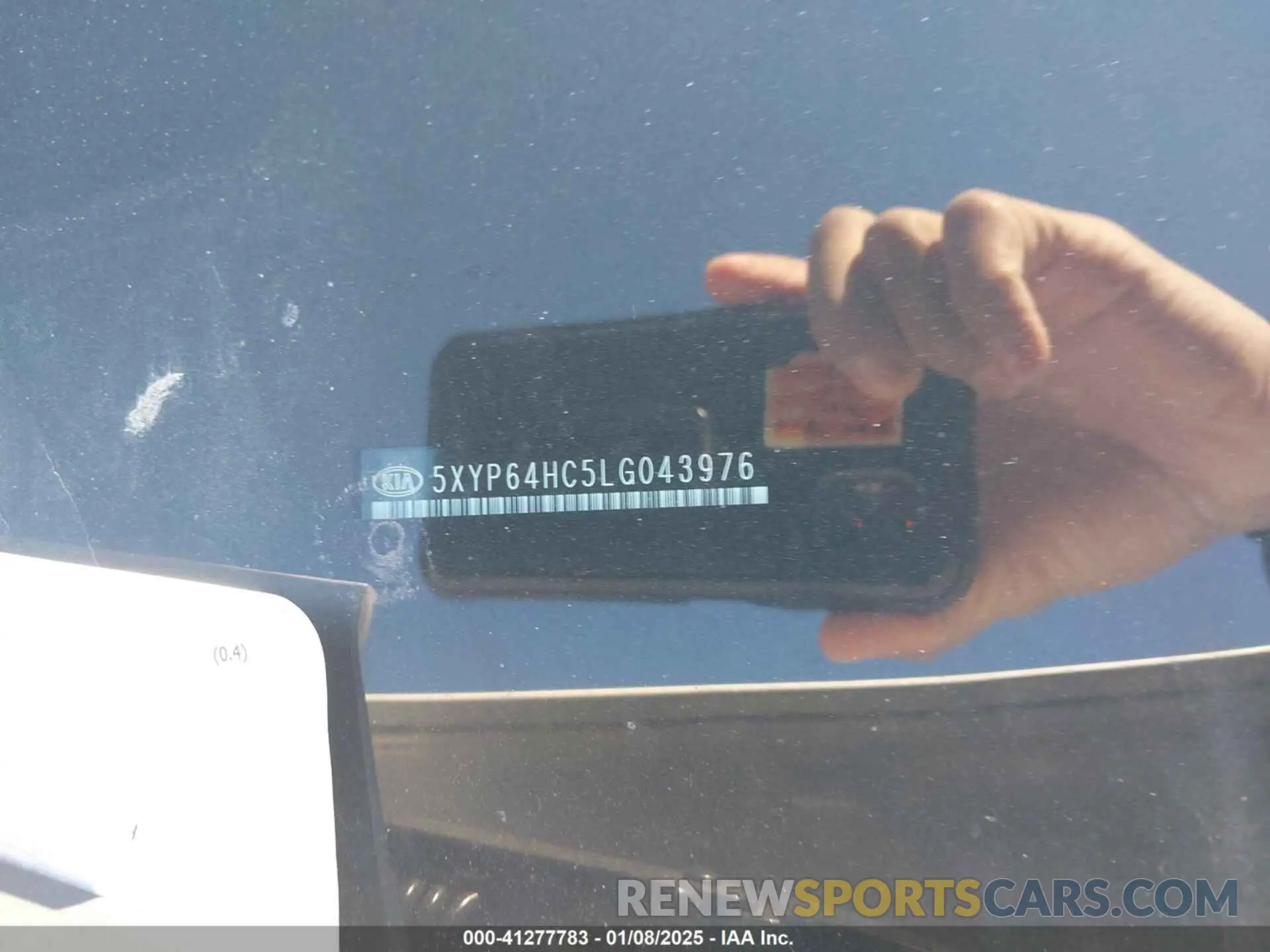 9 fotografías del automóvil dañado 5XYP64HC5LG043976 KIA TELLURIDE 2020