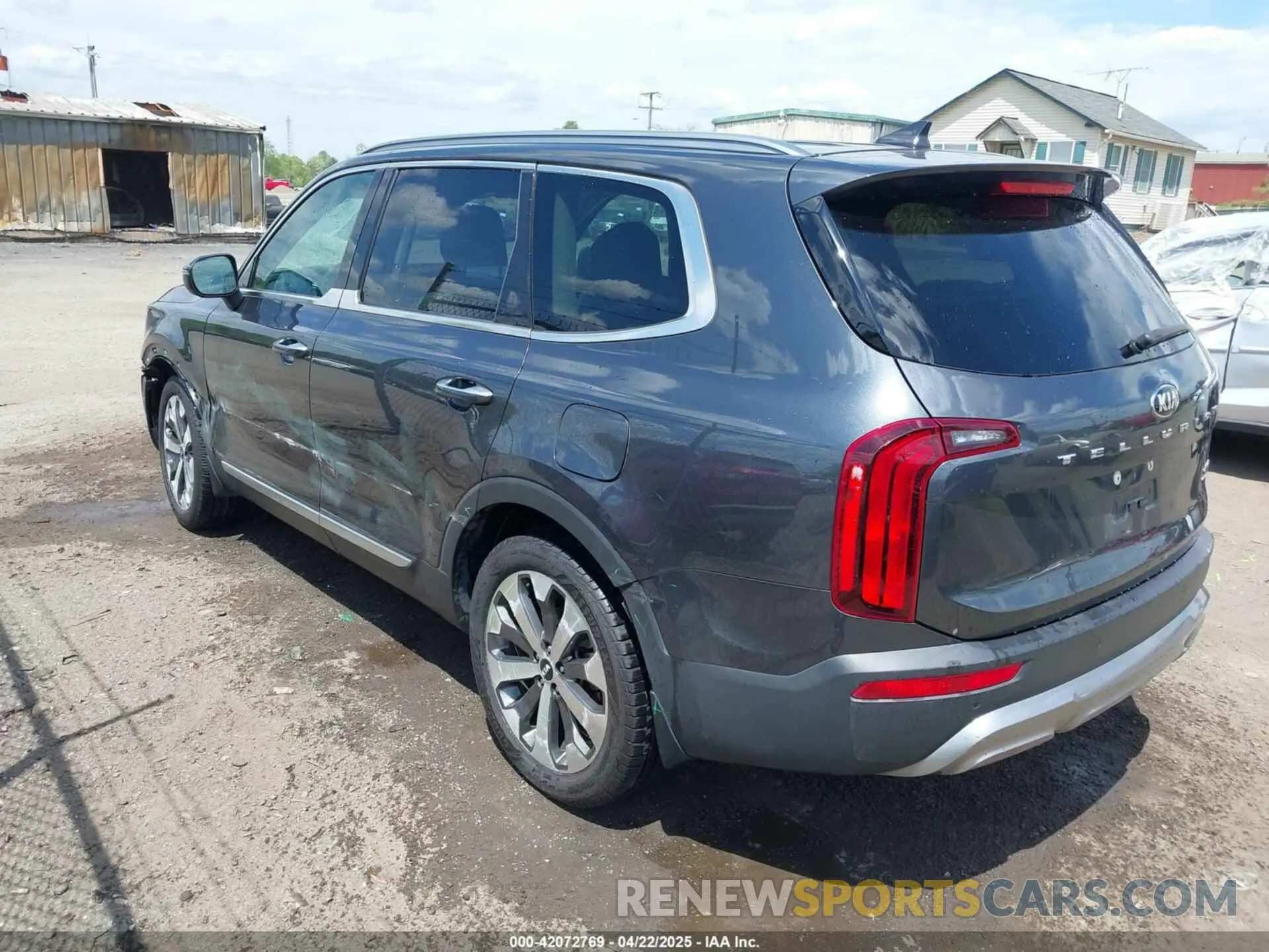 3 fotografías del automóvil dañado 5XYP64HC7LG018450 KIA TELLURIDE 2020