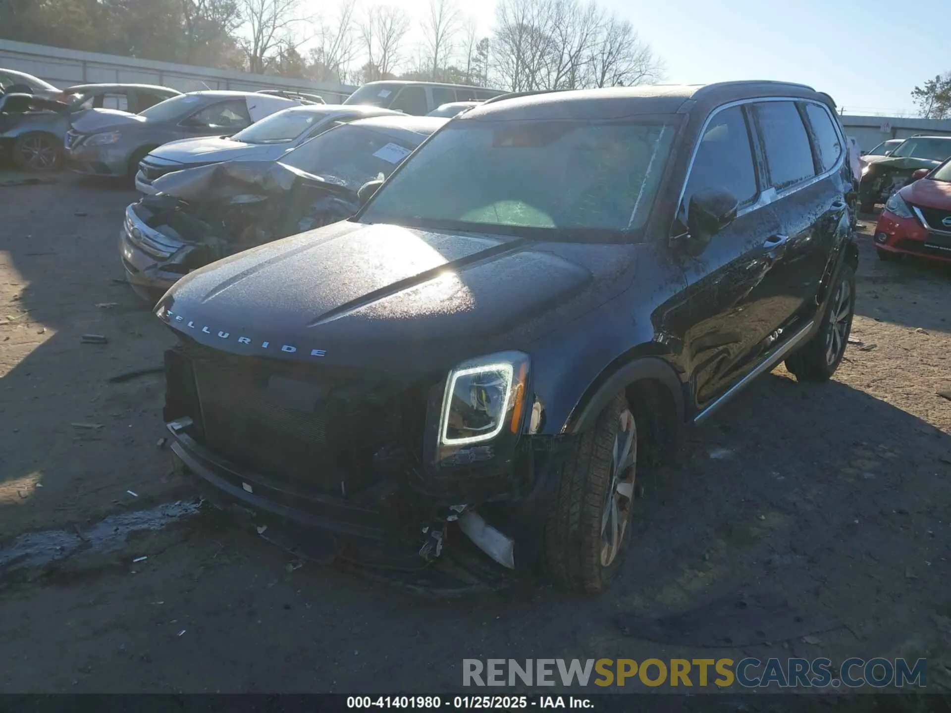 2 fotografías del automóvil dañado 5XYP64HC9LG012245 KIA TELLURIDE 2020