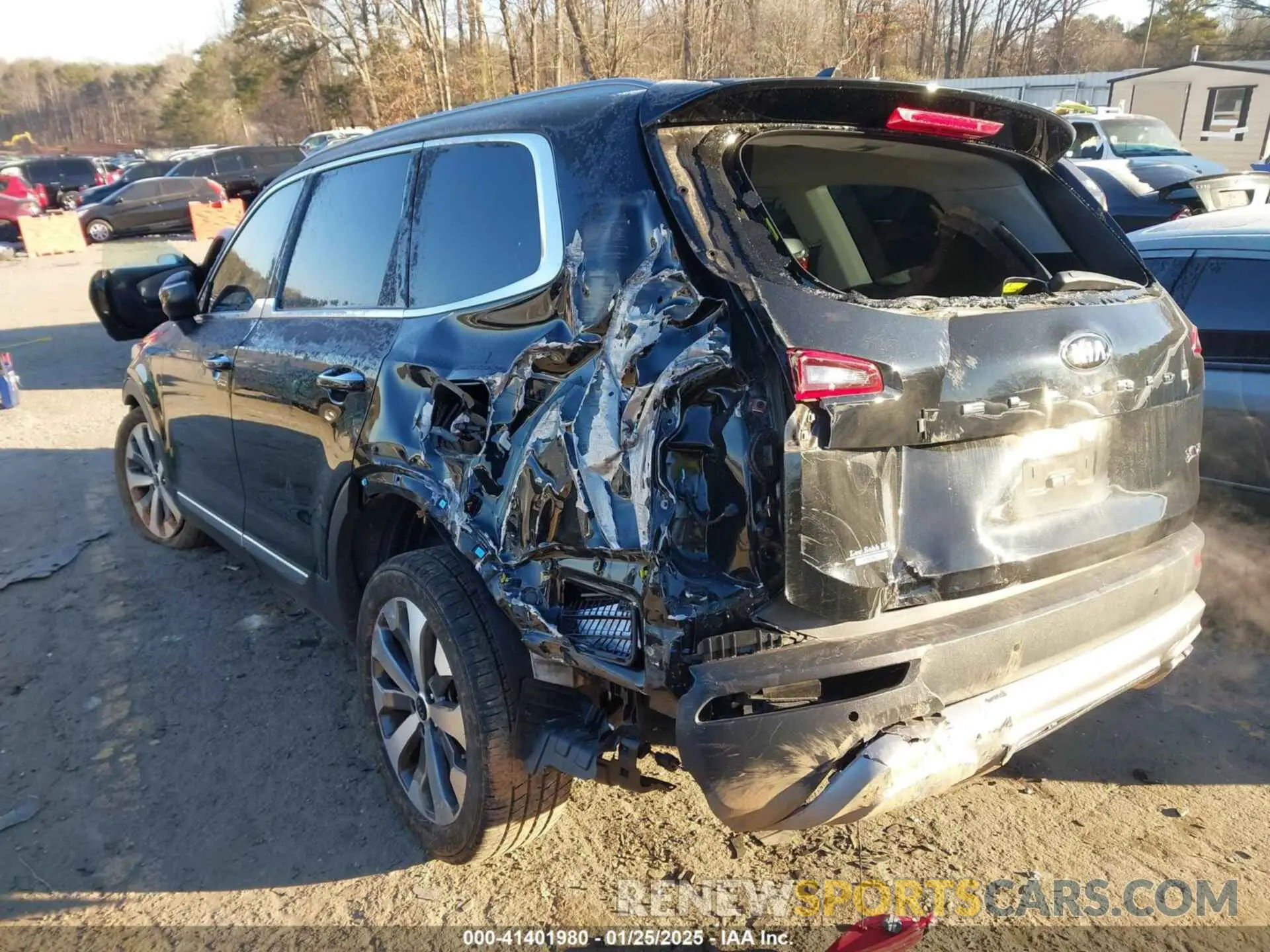 3 fotografías del automóvil dañado 5XYP64HC9LG012245 KIA TELLURIDE 2020