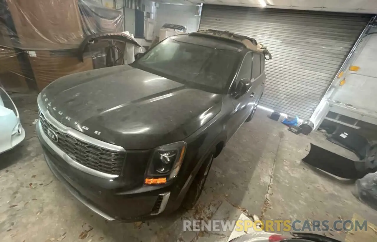 2 fotografías del automóvil dañado 5XYP6DHC1LG073783 KIA TELLURIDE 2020