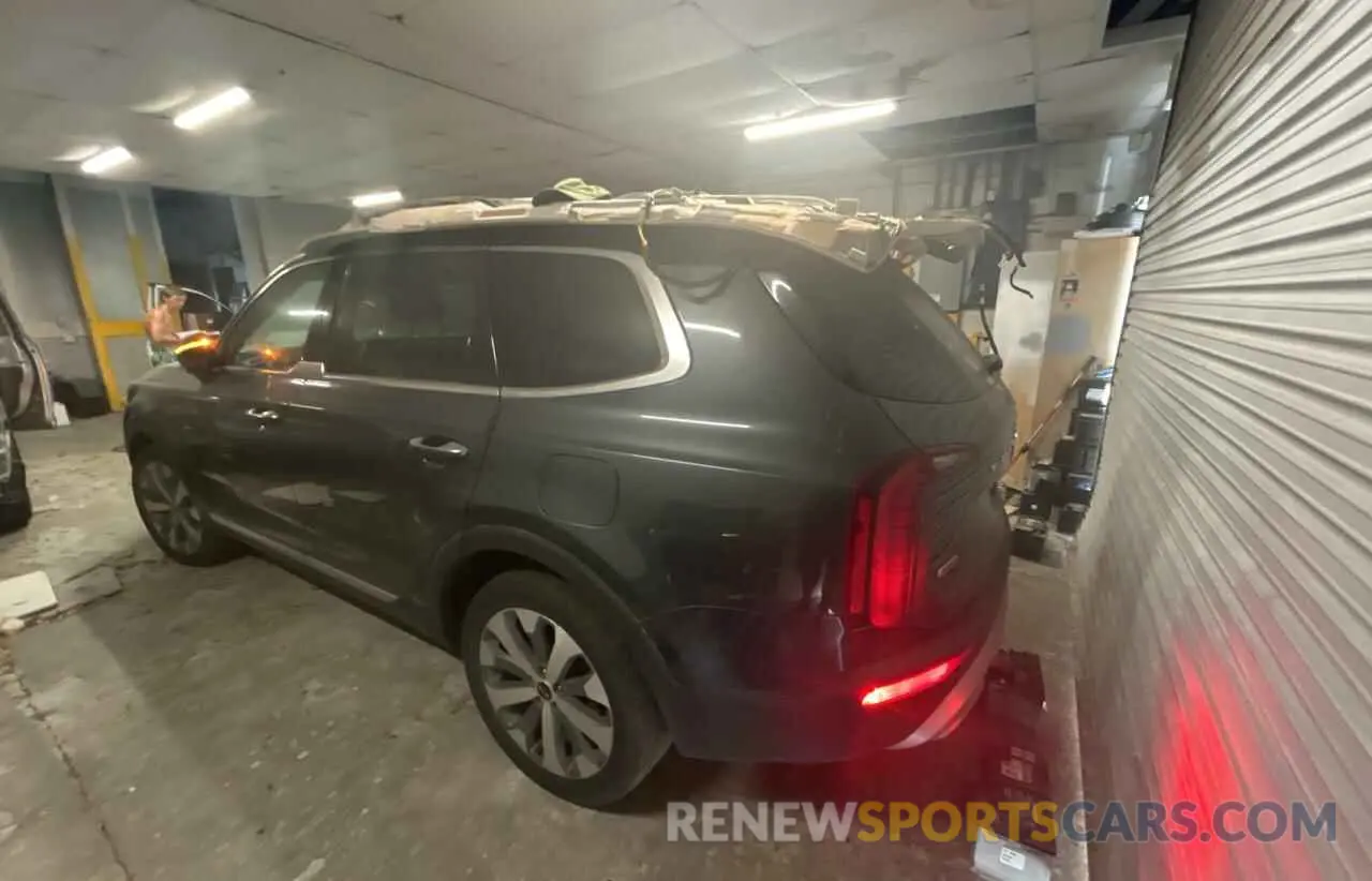 3 fotografías del automóvil dañado 5XYP6DHC1LG073783 KIA TELLURIDE 2020