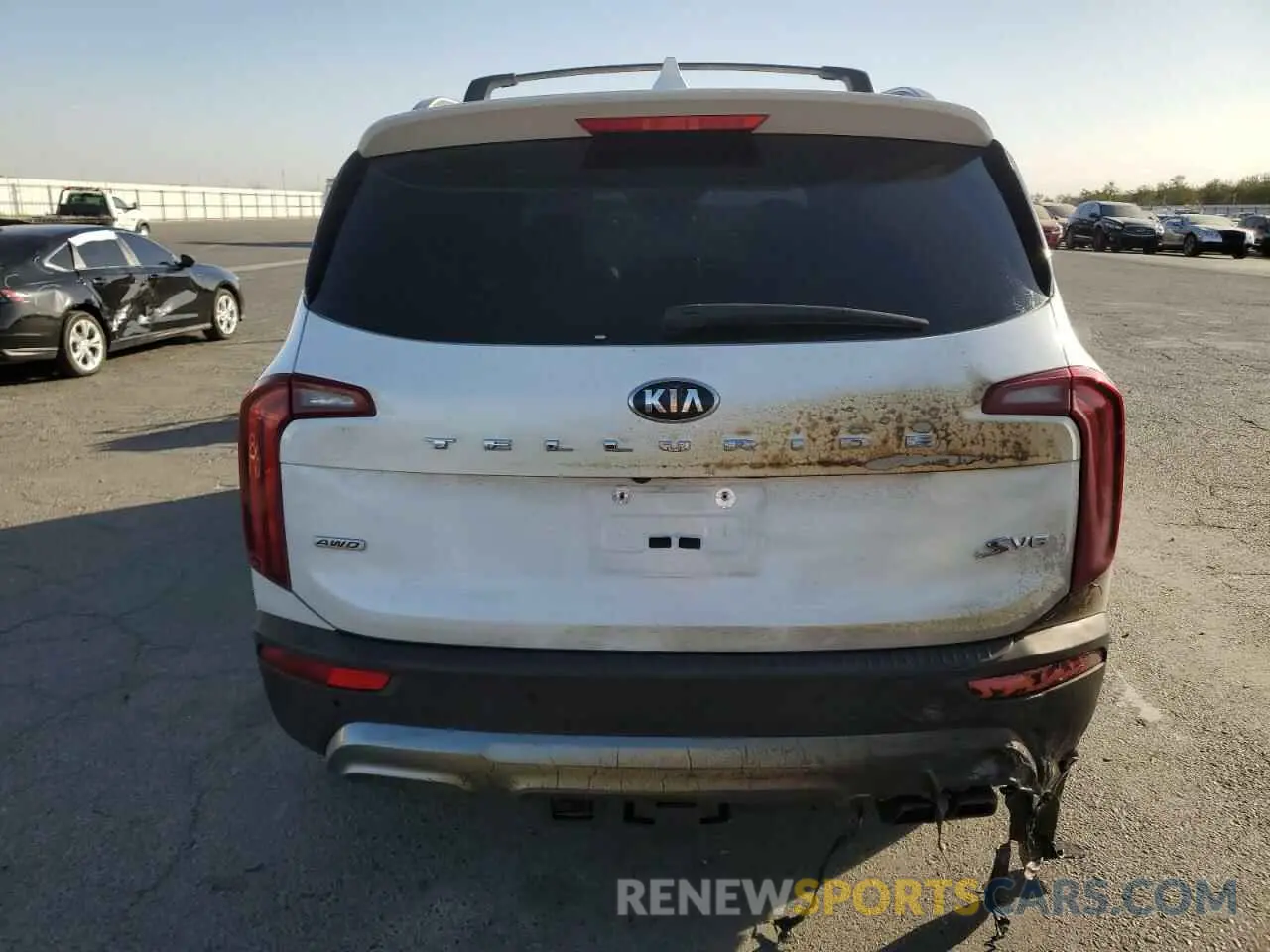 6 fotografías del automóvil dañado 5XYP6DHC1LG086257 KIA TELLURIDE 2020